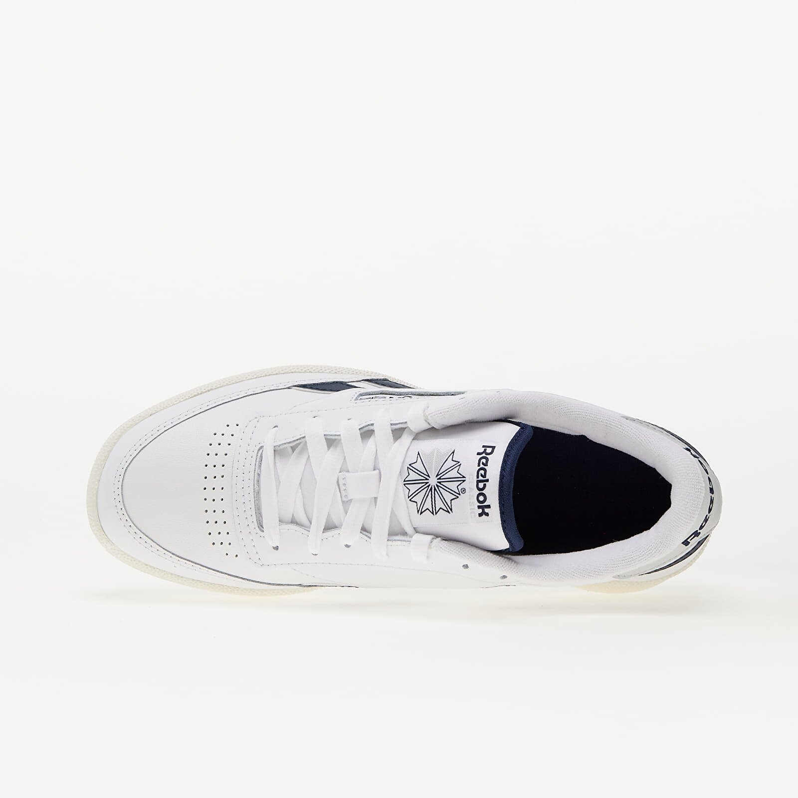 Reebok Сникърси Club C Revenge Ftw White/ Chalk/ Vector Navy