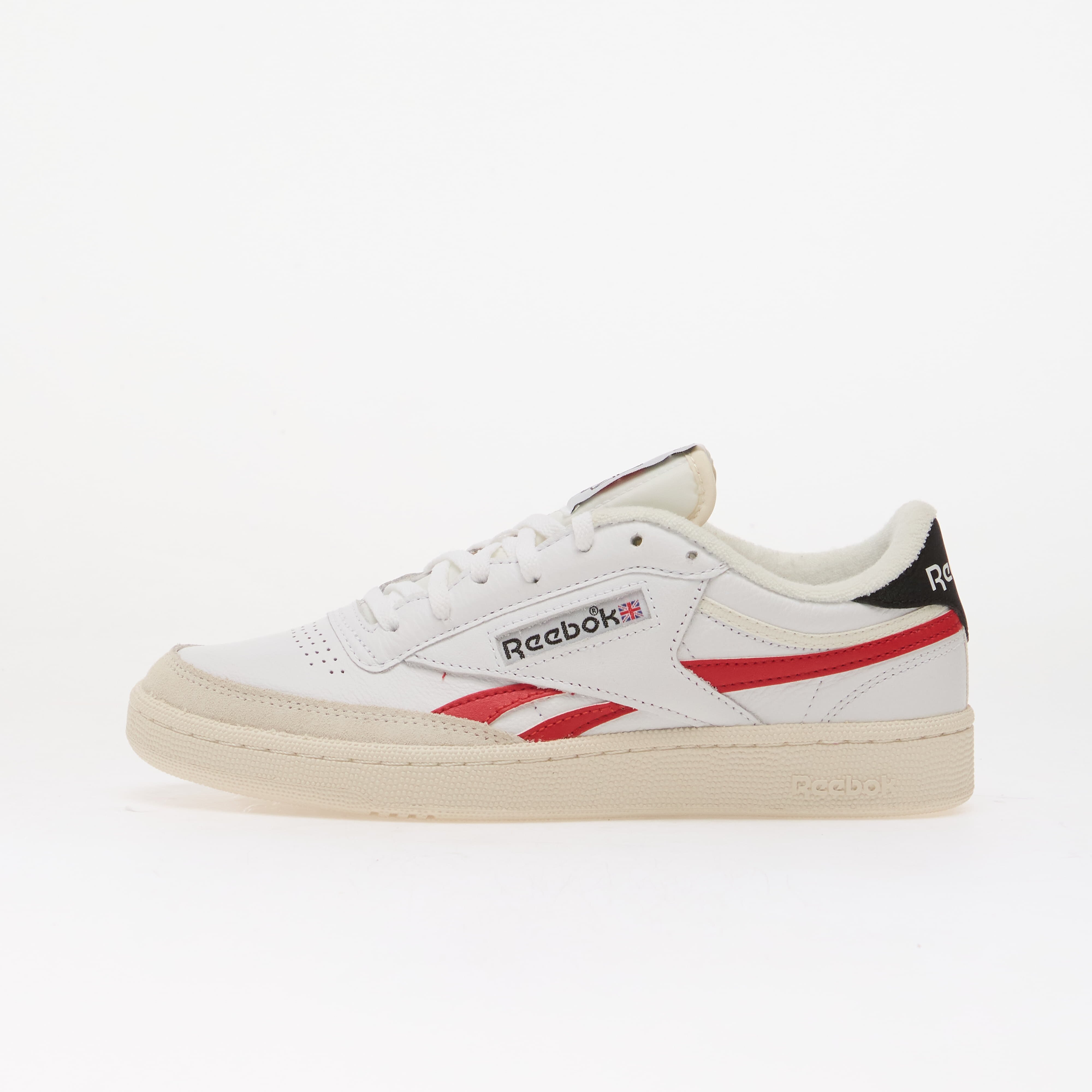 Reebok Сникърси Club C Revenge Ftwr White/ Black/ Vector Red