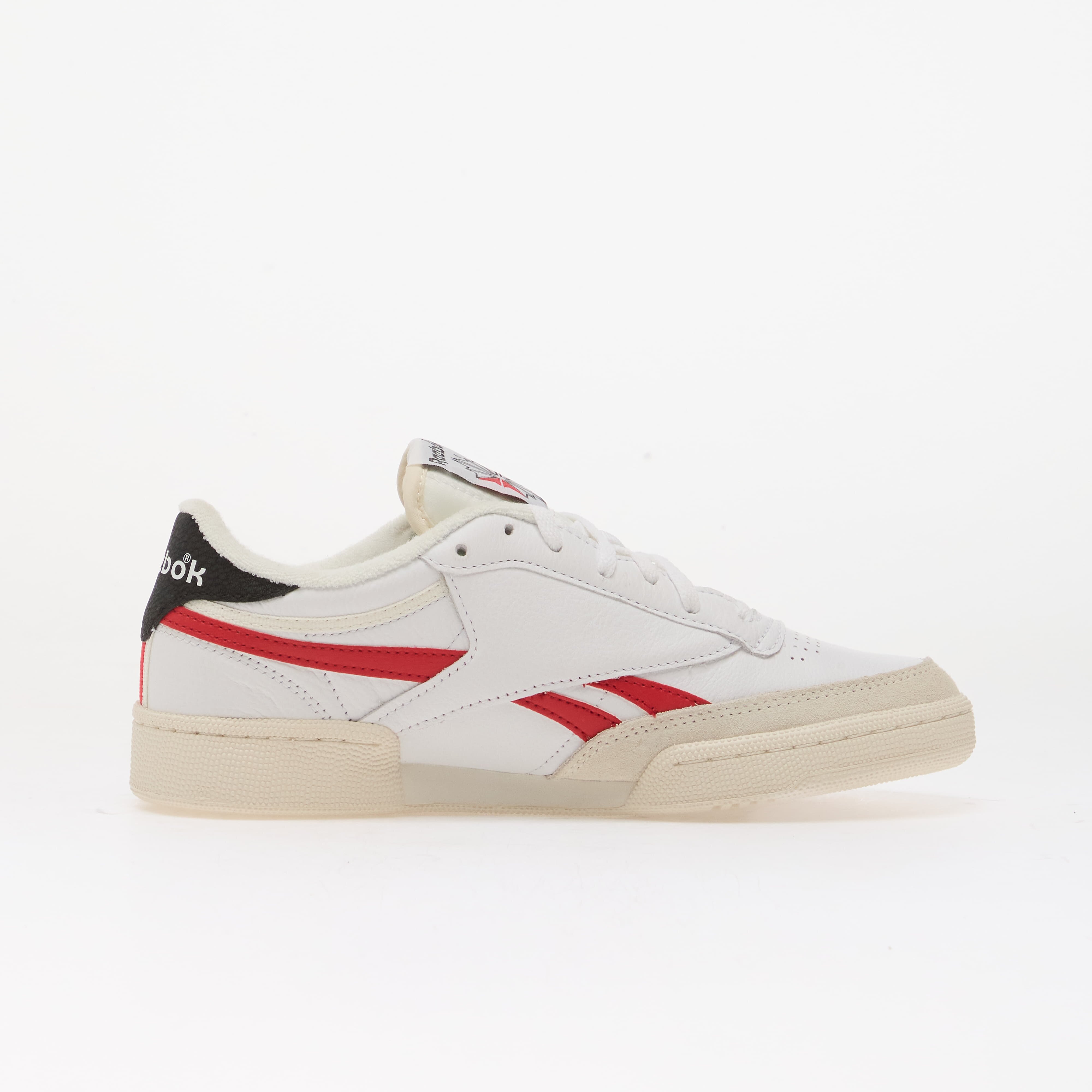 Reebok Сникърси Club C Revenge Ftwr White/ Black/ Vector Red