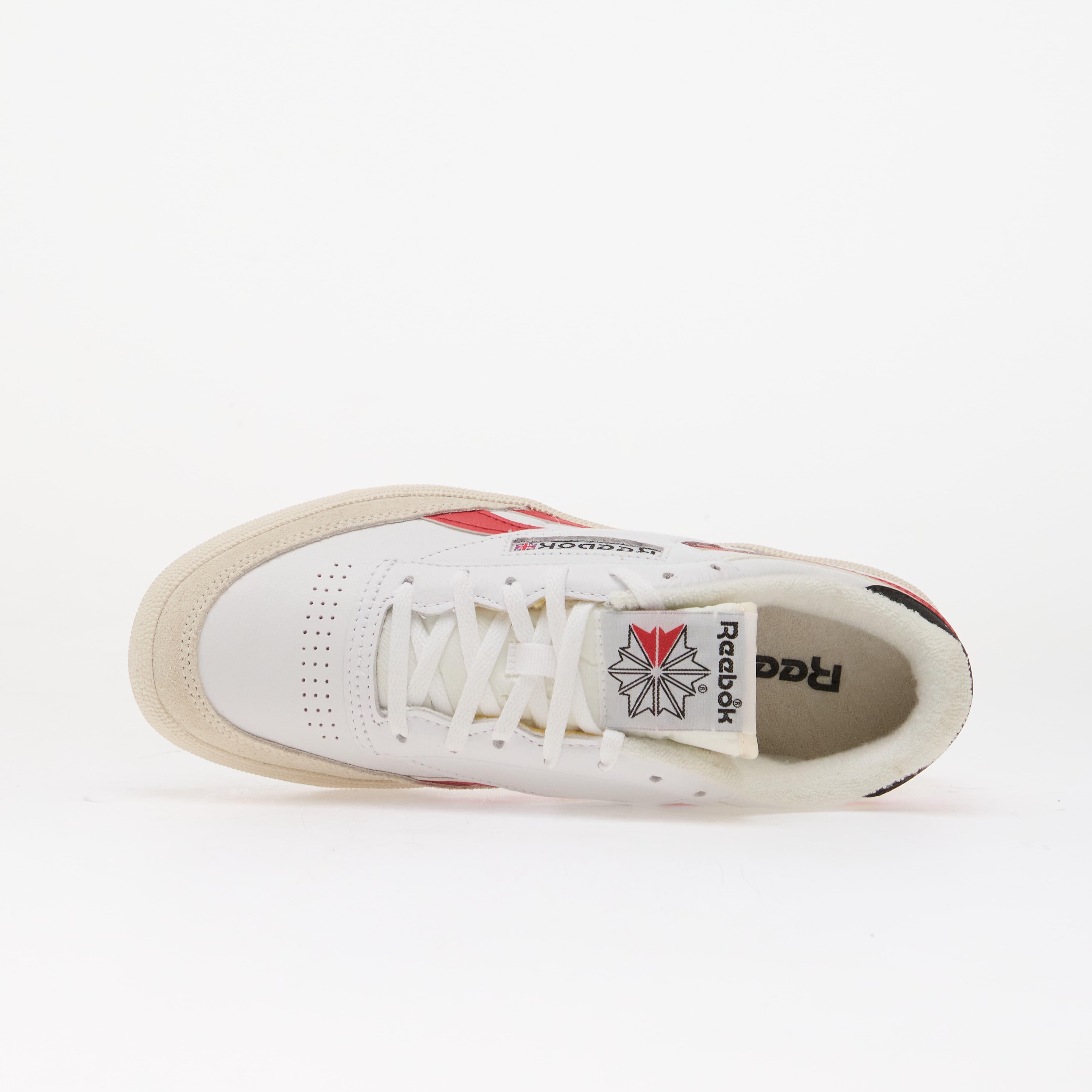 Reebok Сникърси Club C Revenge Ftwr White/ Black/ Vector Red