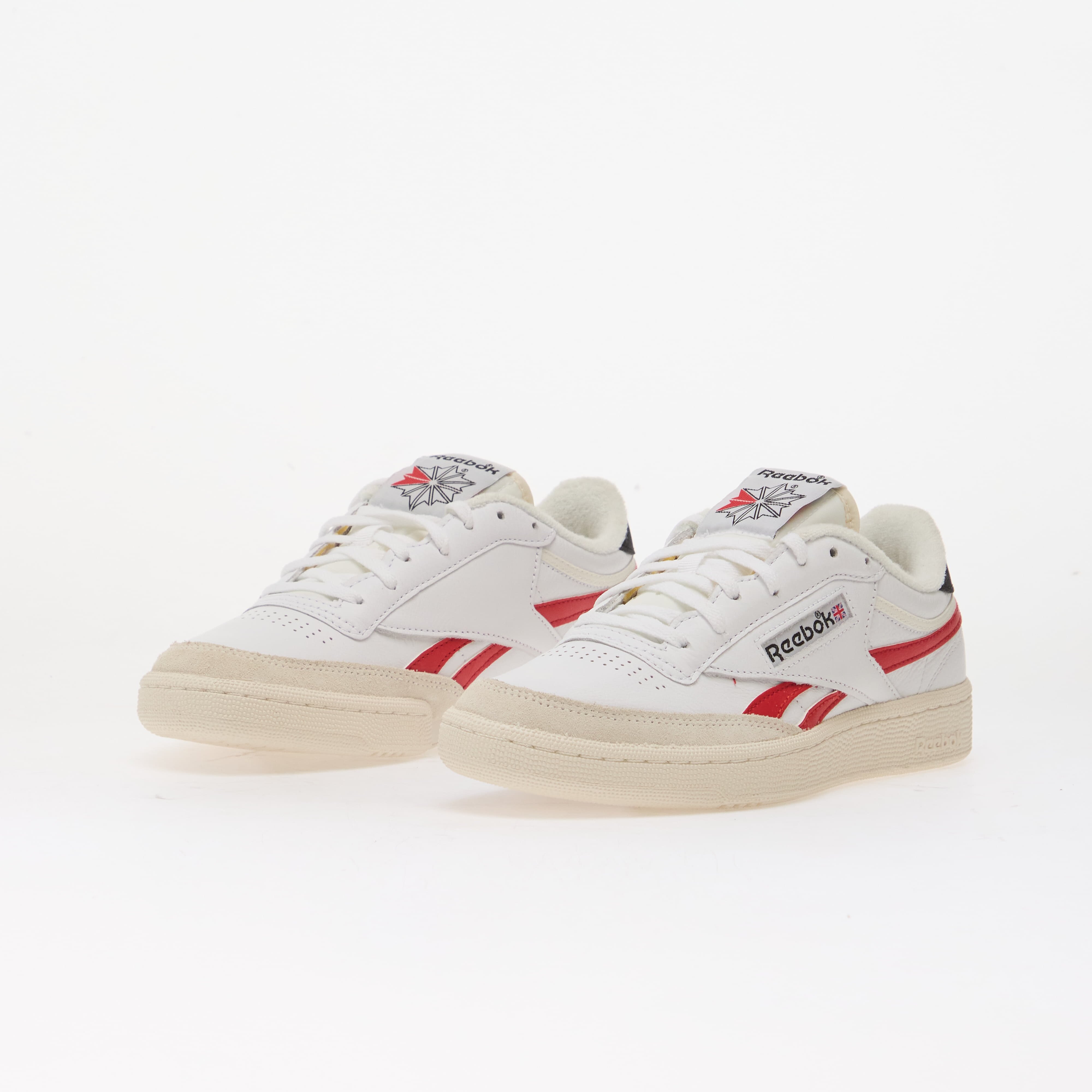 Reebok Сникърси Club C Revenge Ftwr White/ Black/ Vector Red