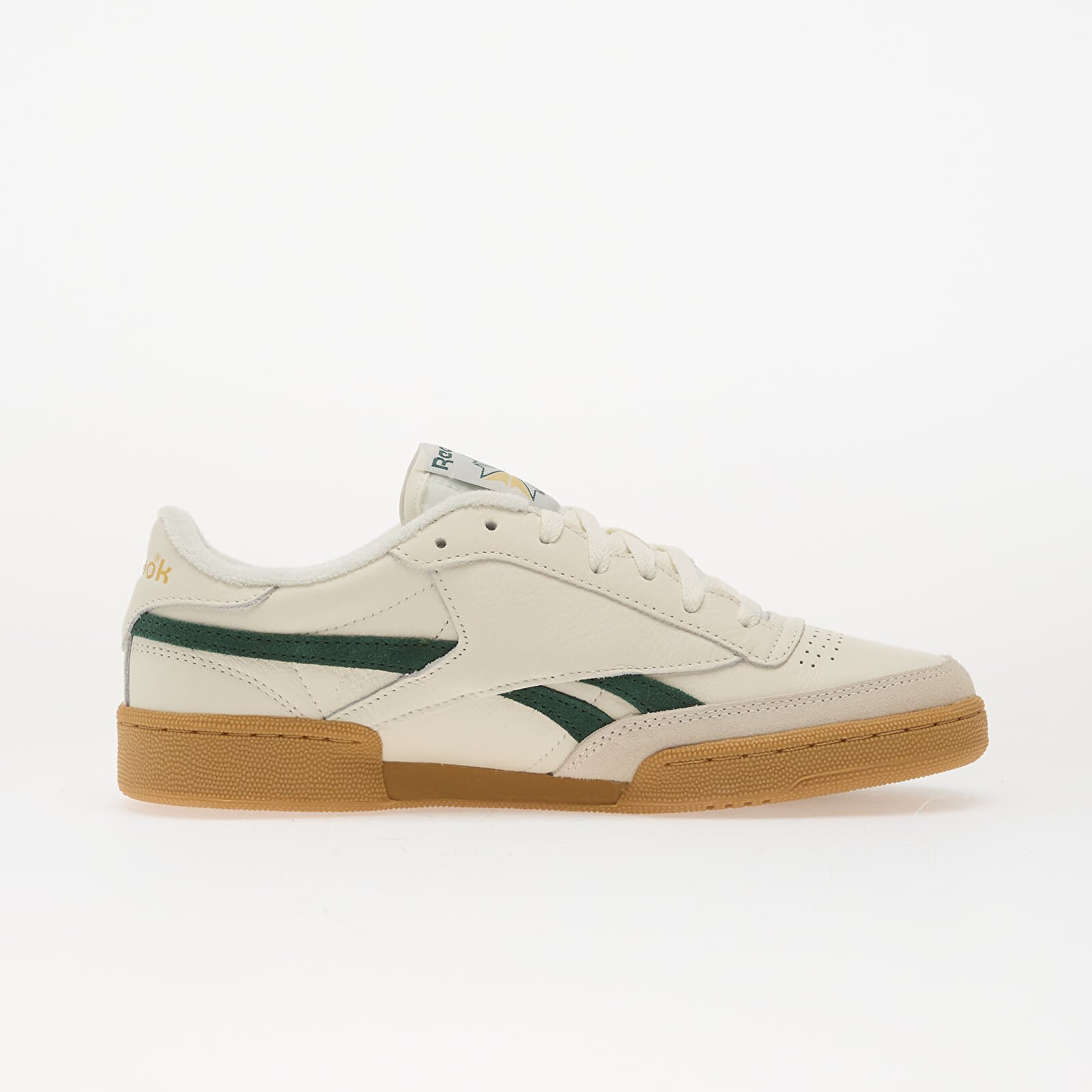 Reebok Сникърси Club C Revenge Vintage Chalk/ Dark Green/ Gum