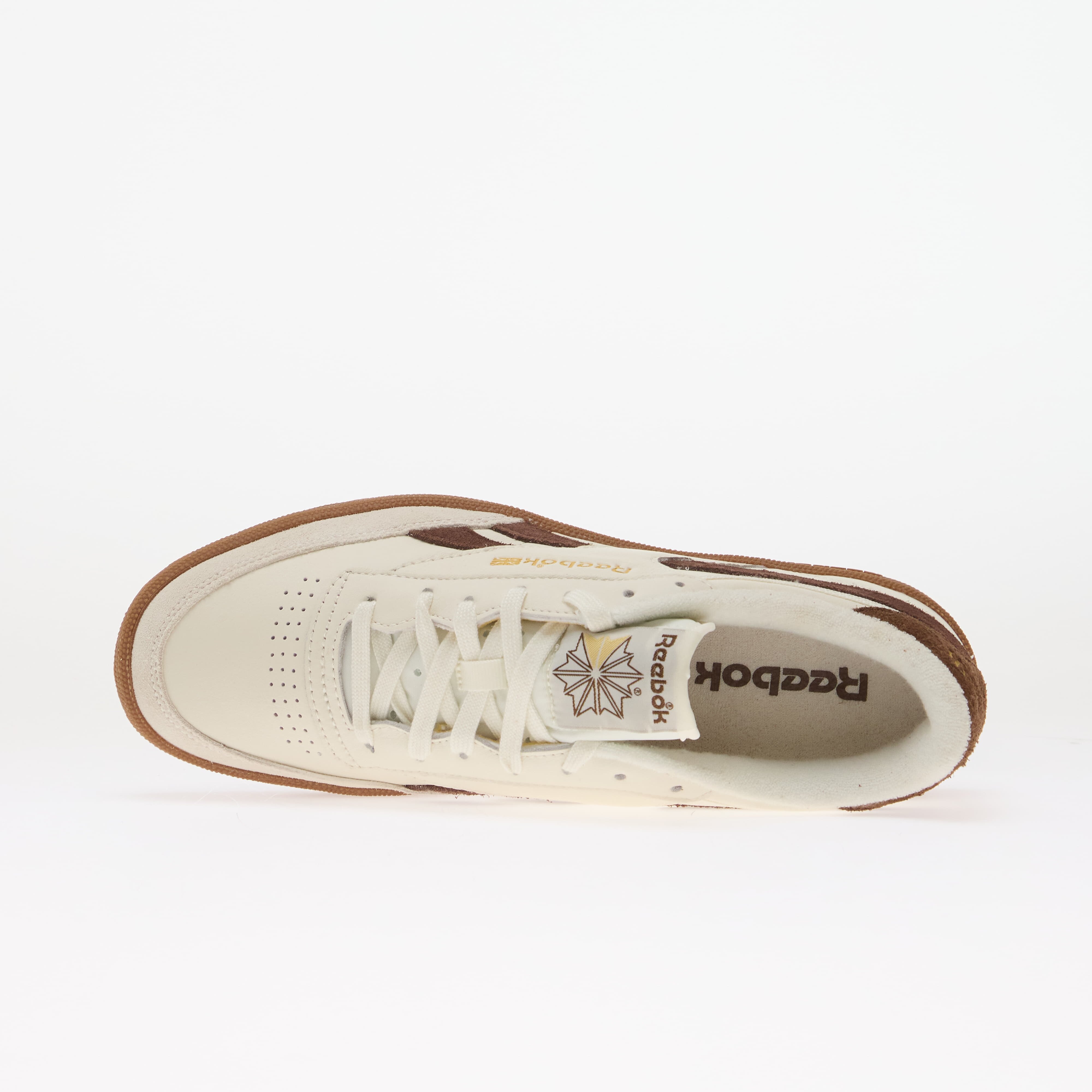 Reebok Сникърси Club C Revenge Vintage Chalk/ Formalbrown/ Gum