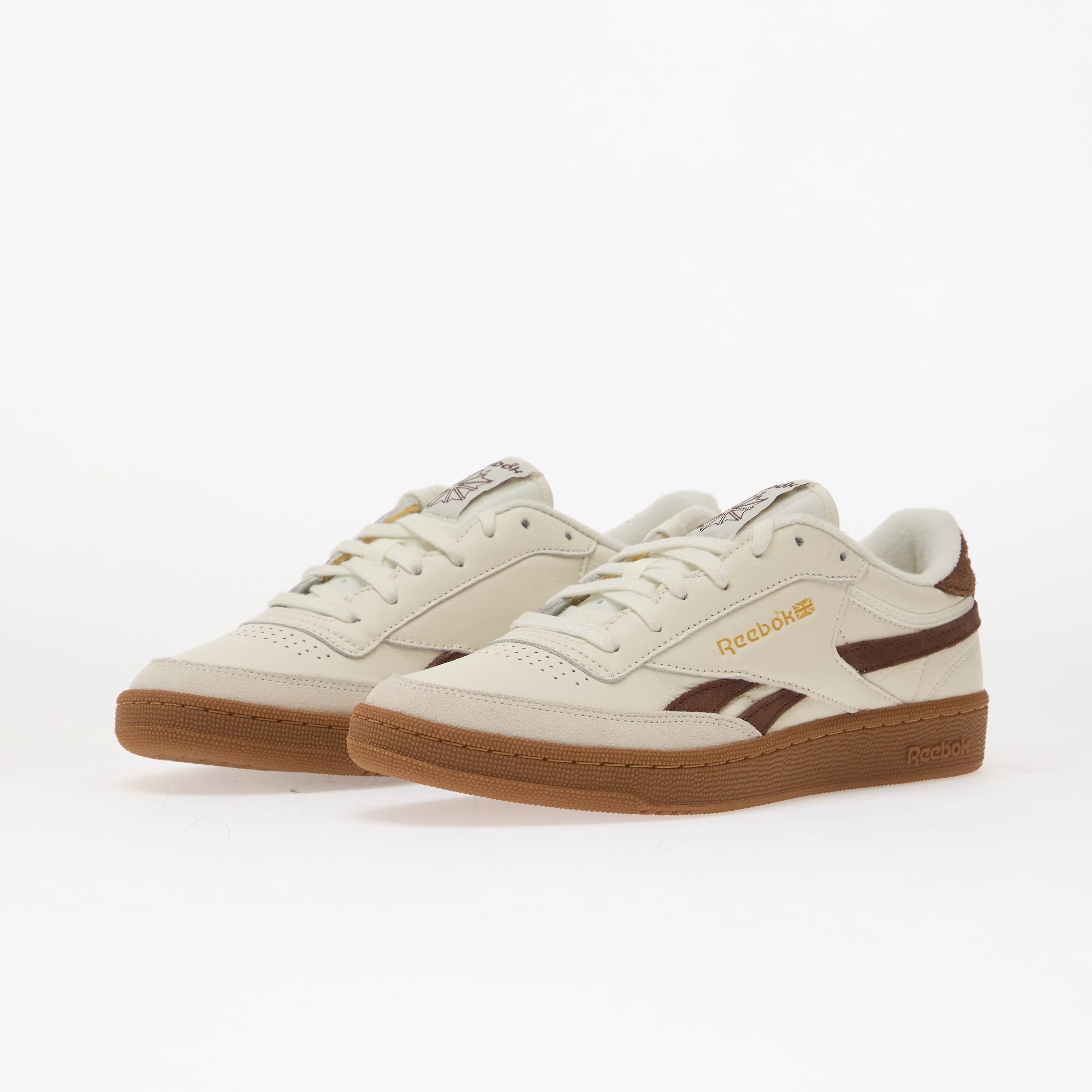 Reebok Сникърси Club C Revenge Vintage Chalk/ Formalbrown/ Gum