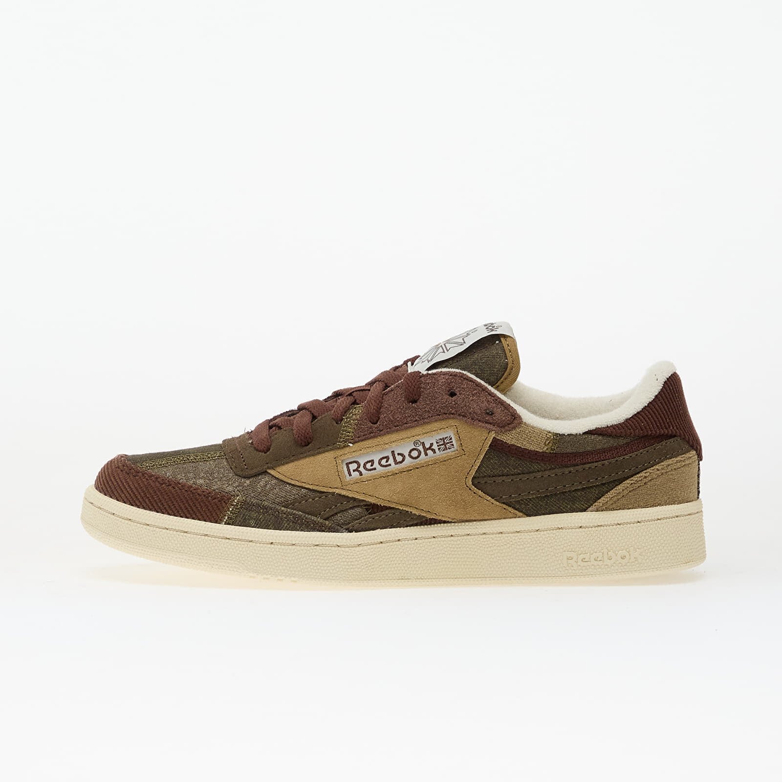 Reebok Сникърси Club C Revenge Vintage Khakibrown/ Chalk/ Trekgrey
