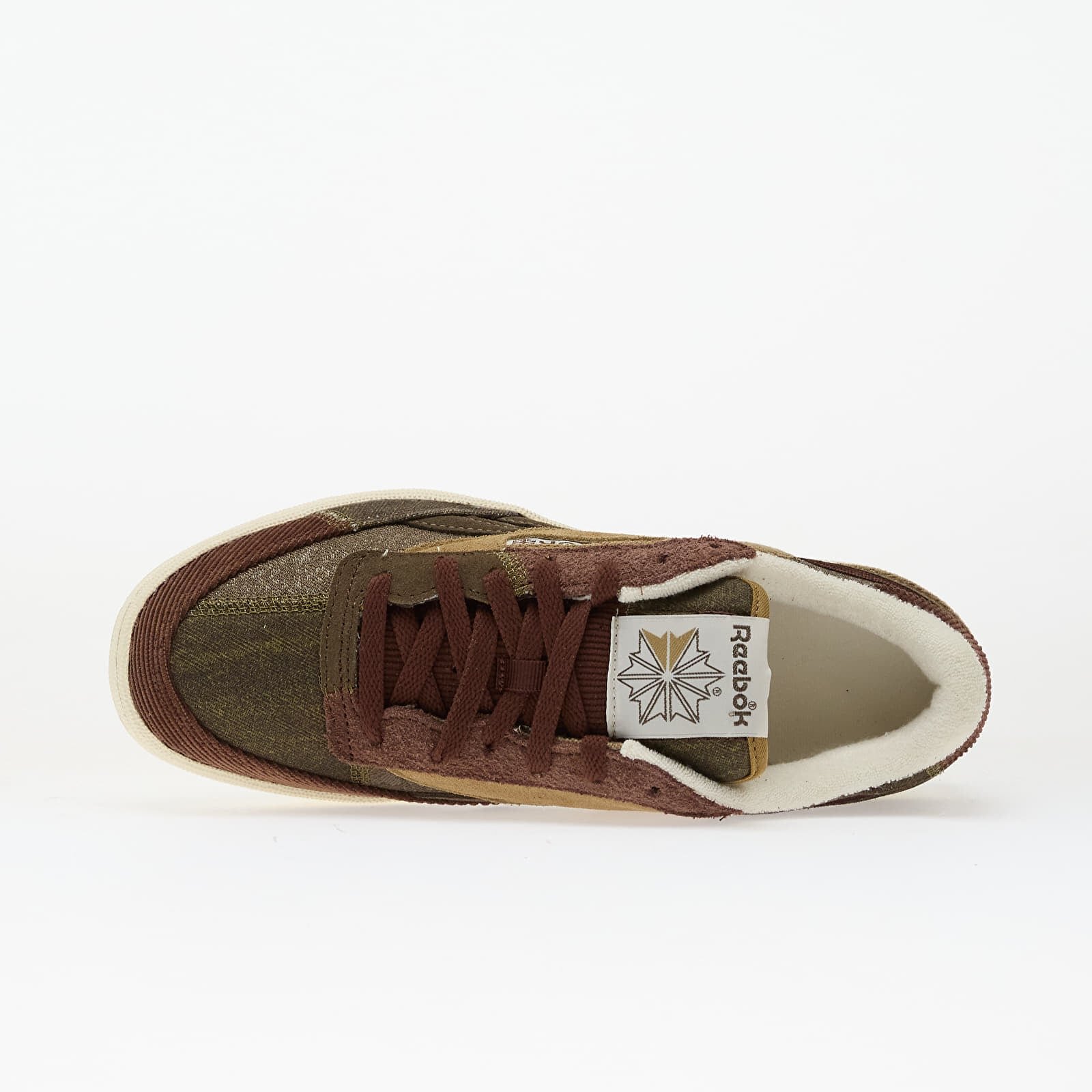 Reebok Сникърси Club C Revenge Vintage Khakibrown/ Chalk/ Trekgrey