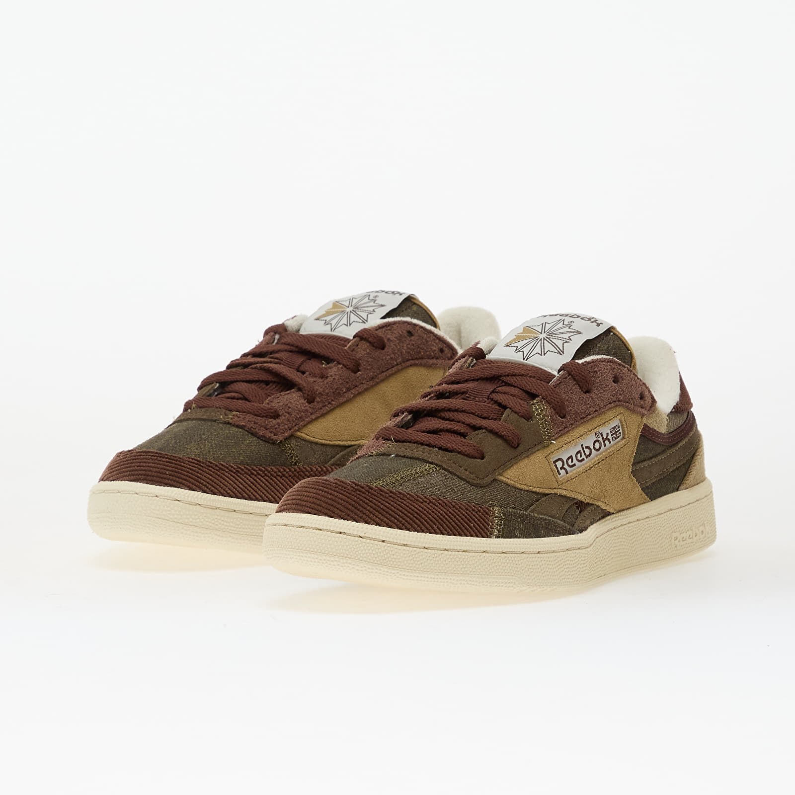 Reebok Сникърси Club C Revenge Vintage Khakibrown/ Chalk/ Trekgrey
