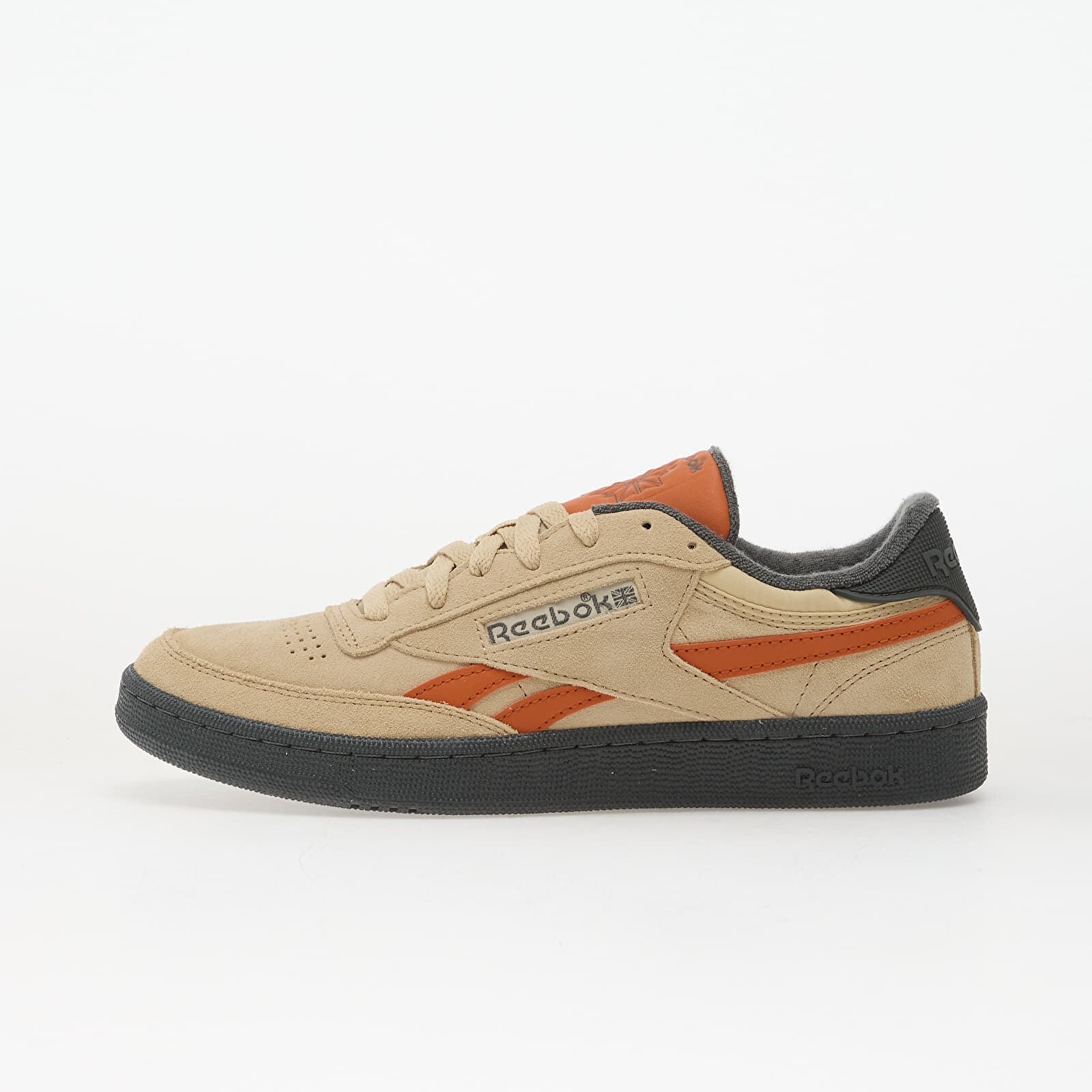 Reebok Сникърси Club C Revenge Vintage Simple Beige/ Grey5/ Rustorange