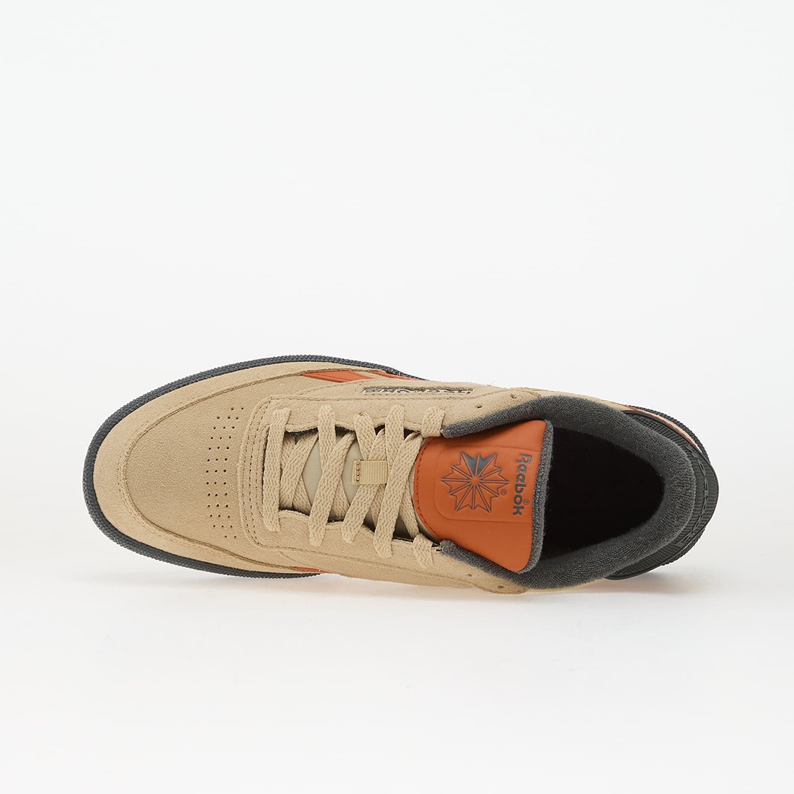 Reebok Сникърси Club C Revenge Vintage Simple Beige/ Grey5/ Rustorange