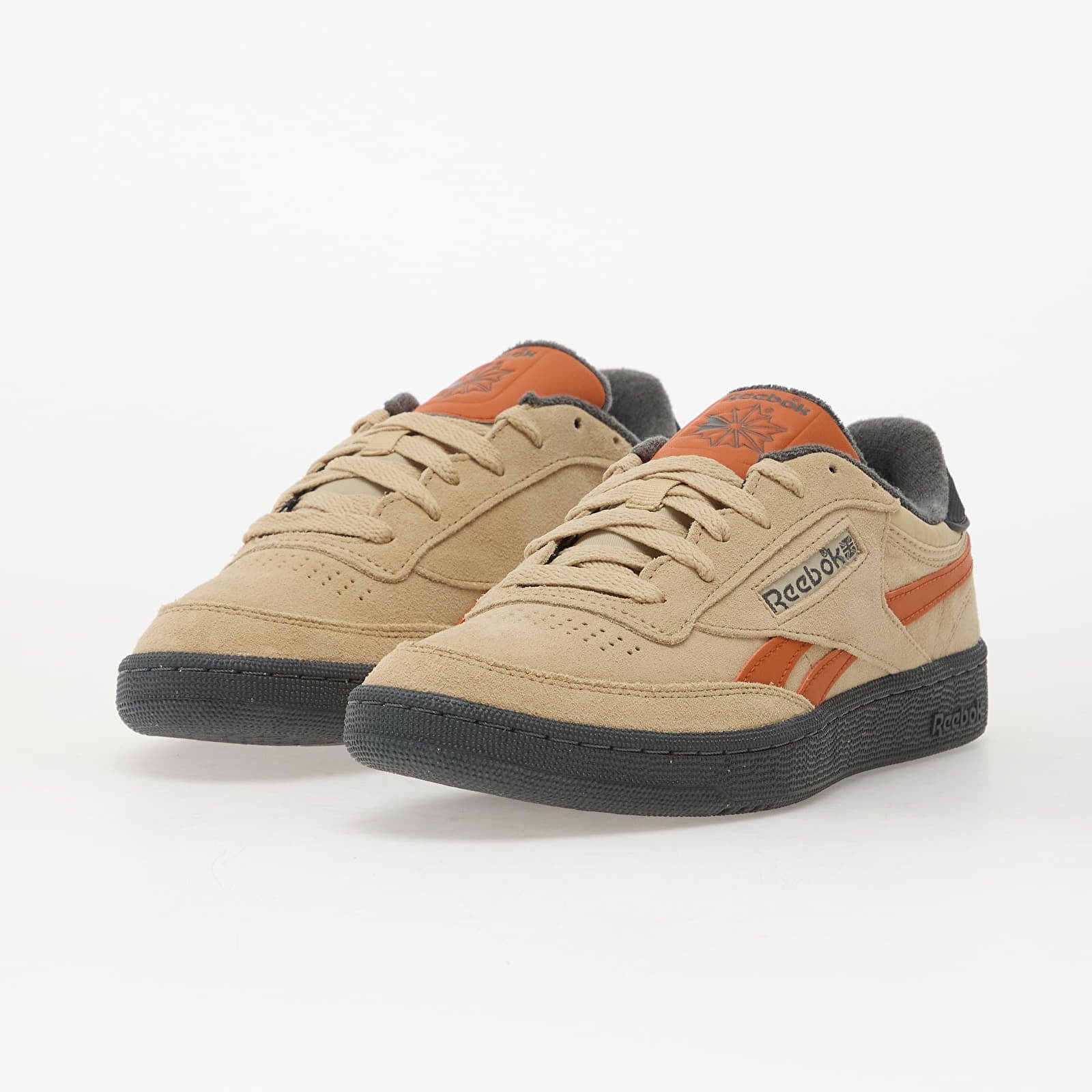 Reebok Сникърси Club C Revenge Vintage Simple Beige/ Grey5/ Rustorange