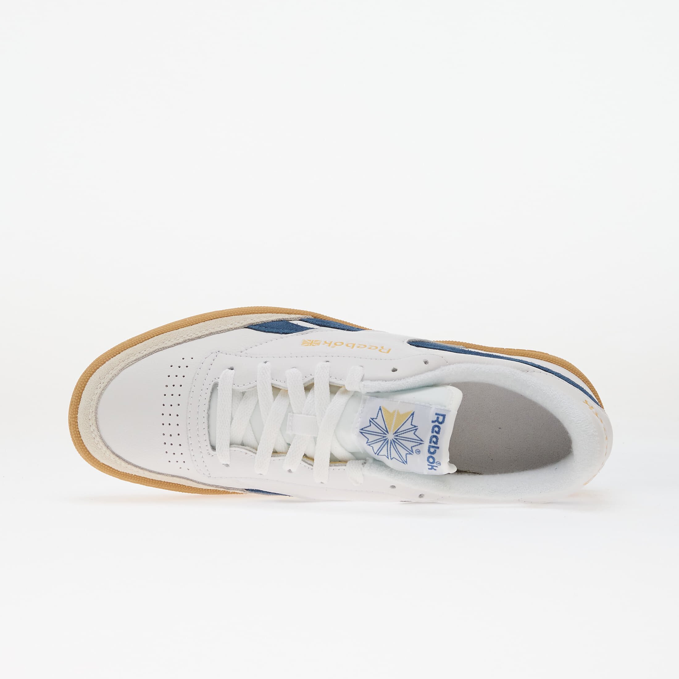 Reebok Сникърси Club C Revenge Vintage White/ Athletic Blue/ Gum