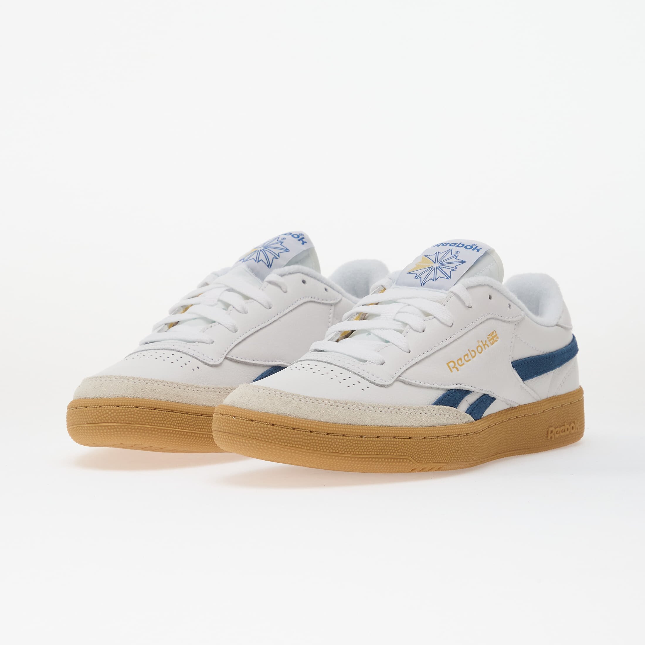 Reebok Сникърси Club C Revenge Vintage White/ Athletic Blue/ Gum