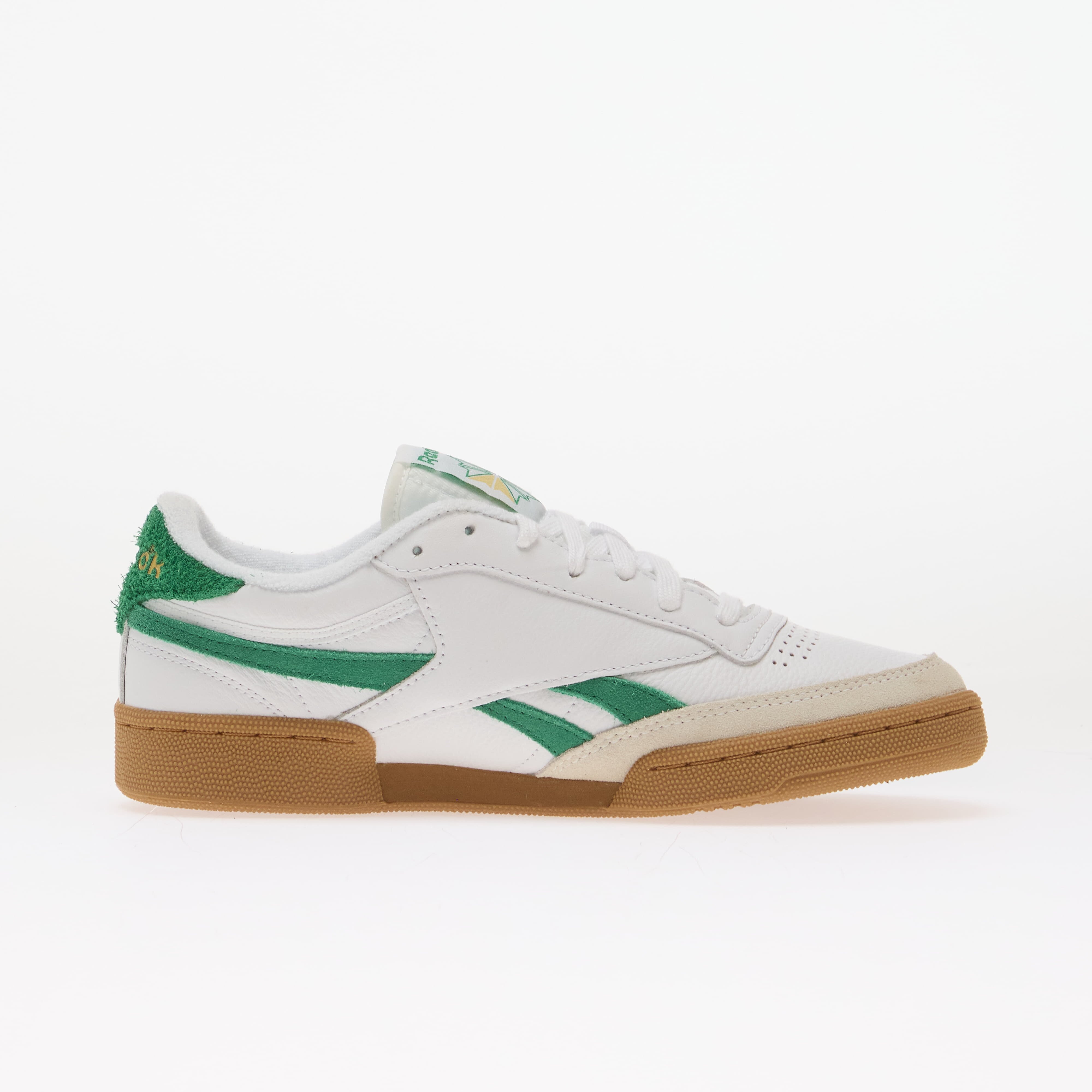 Reebok Сникърси Club C Revenge Vintage White/ Teamgreen/ Gum