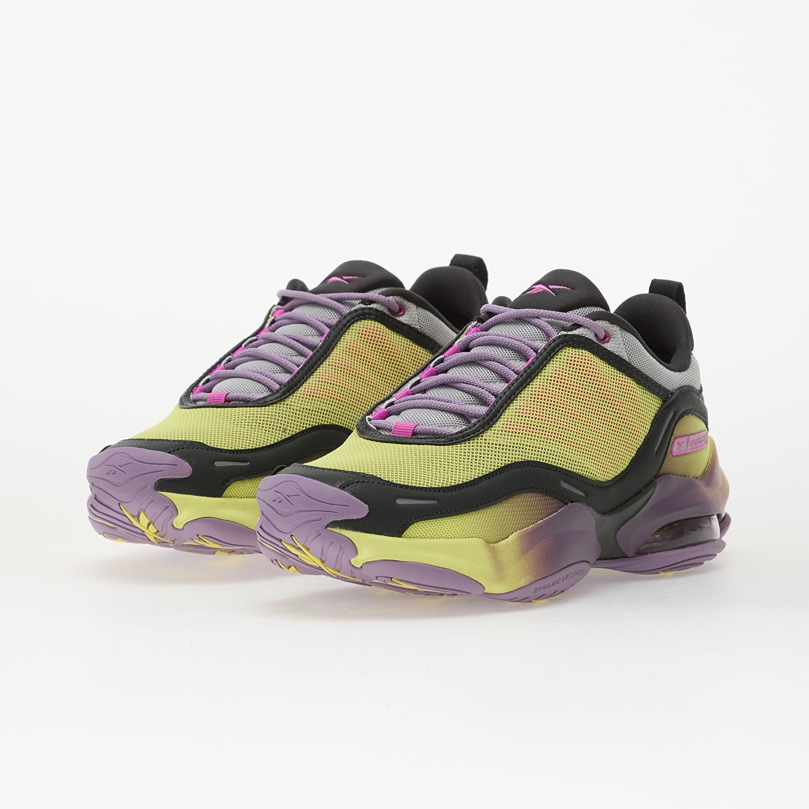 Reebok Сникърси Dmx Series 3000 Sport Citrus/ Black Berry/ Grey