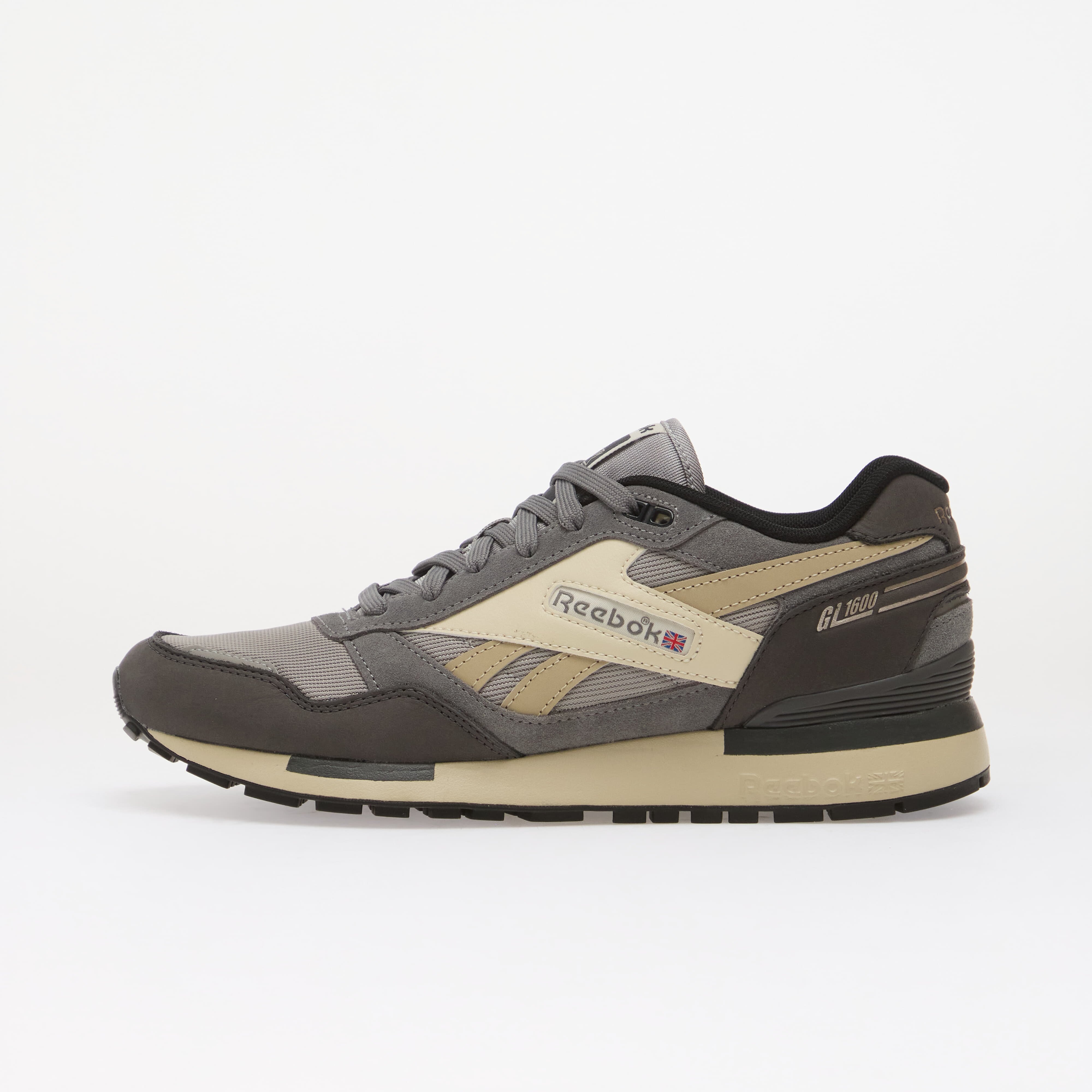 Reebok Сникърси GL1600 Almost Black/ Grey 4/ Linen