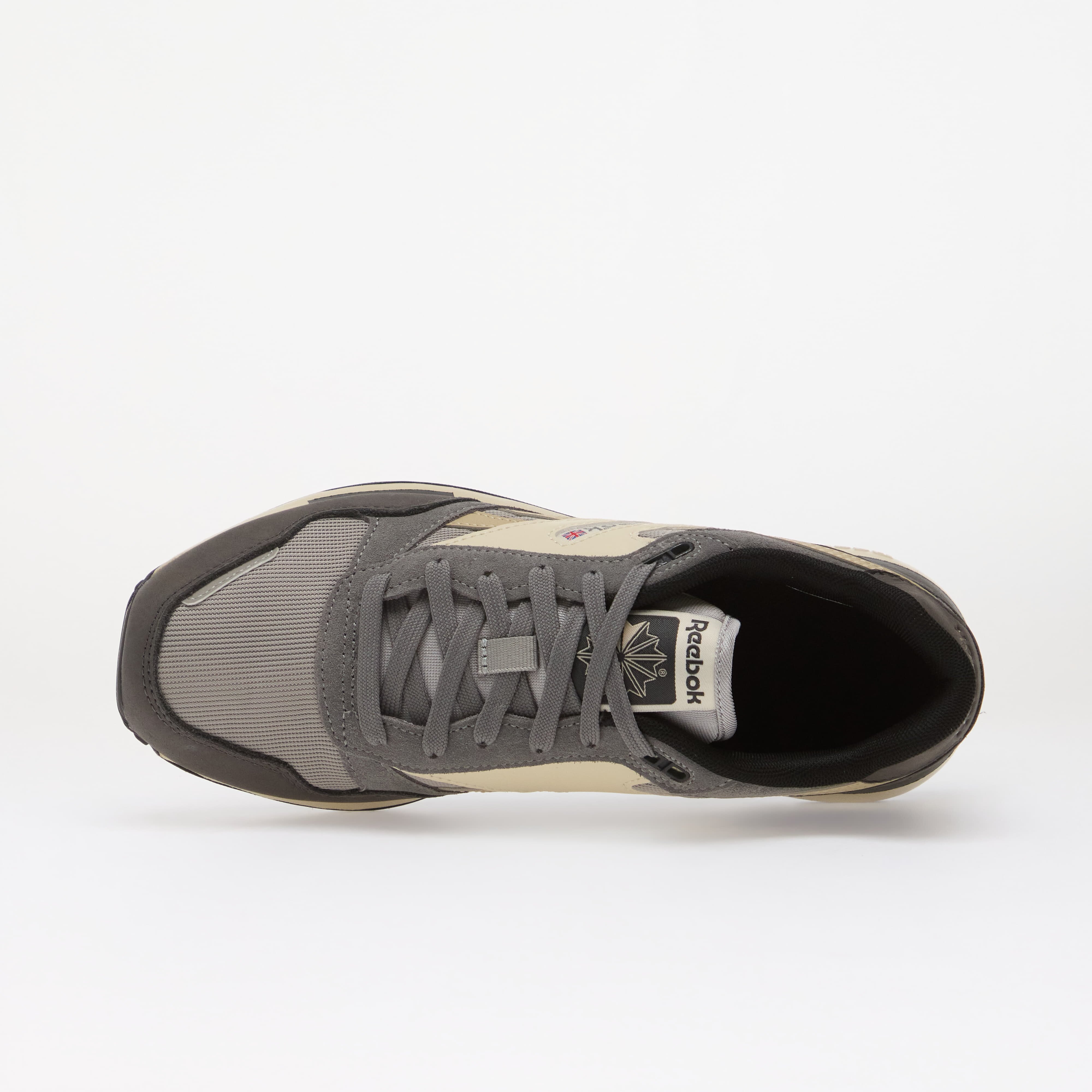 Reebok Сникърси GL1600 Almost Black/ Grey 4/ Linen