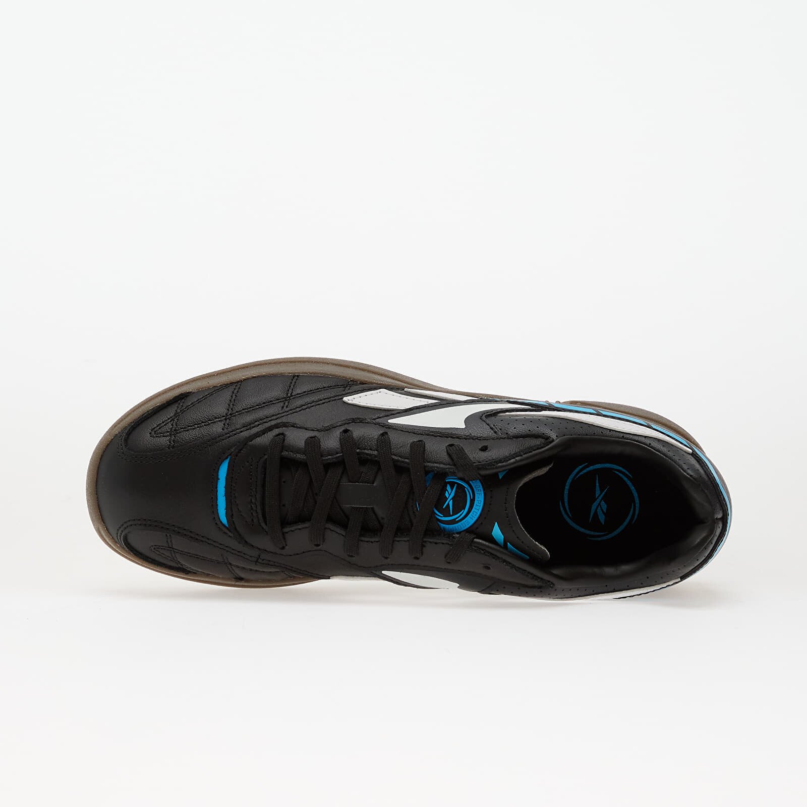 Reebok Сникърси Hammer Street Black/ White/ Futurecyan
