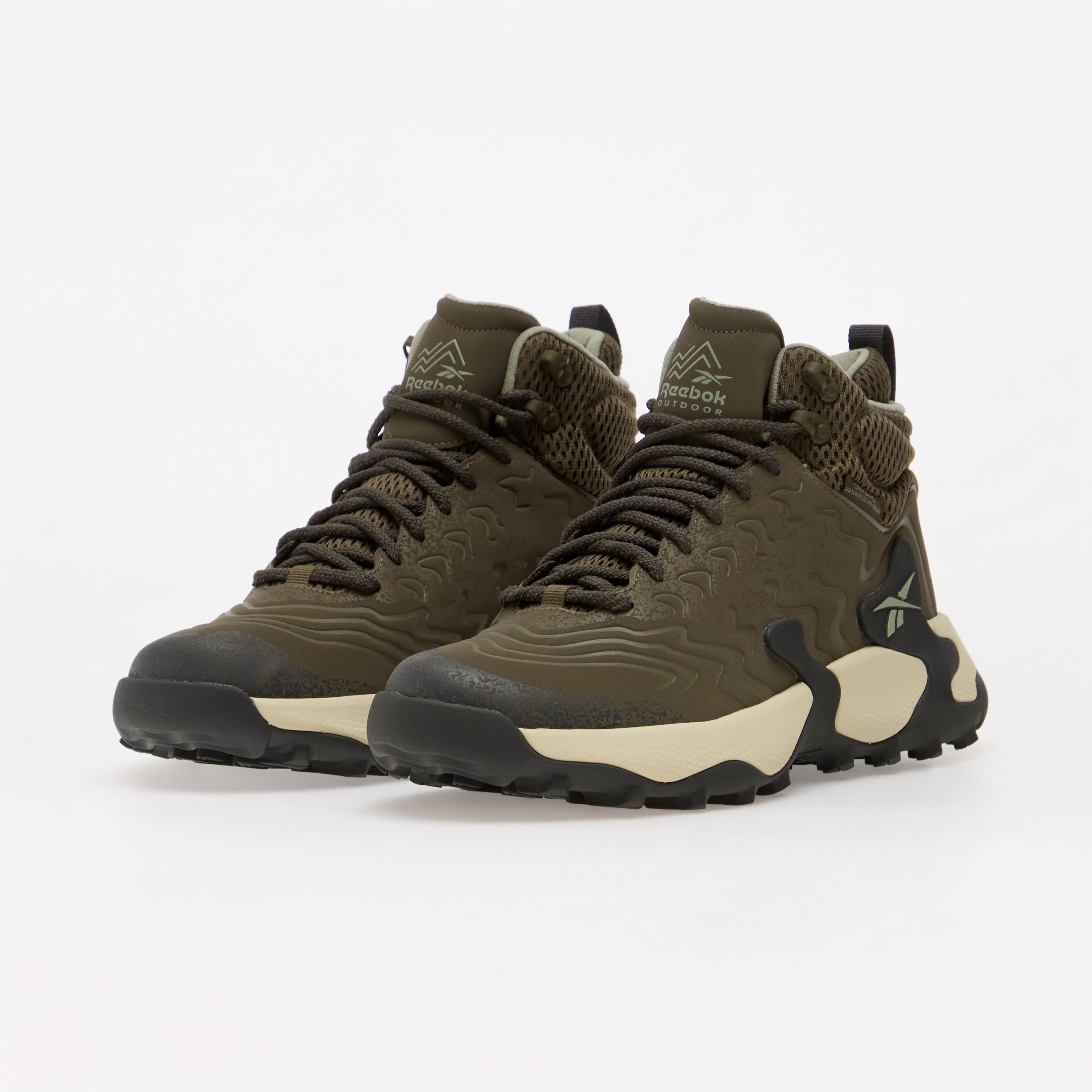Reebok Сникърси Kitari Dmx Army Green/ Linen/ Black