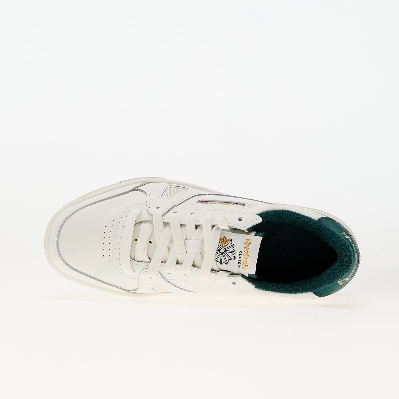 Reebok Сникърси Lt Court Chalk/ Vintage Chalk/ Green