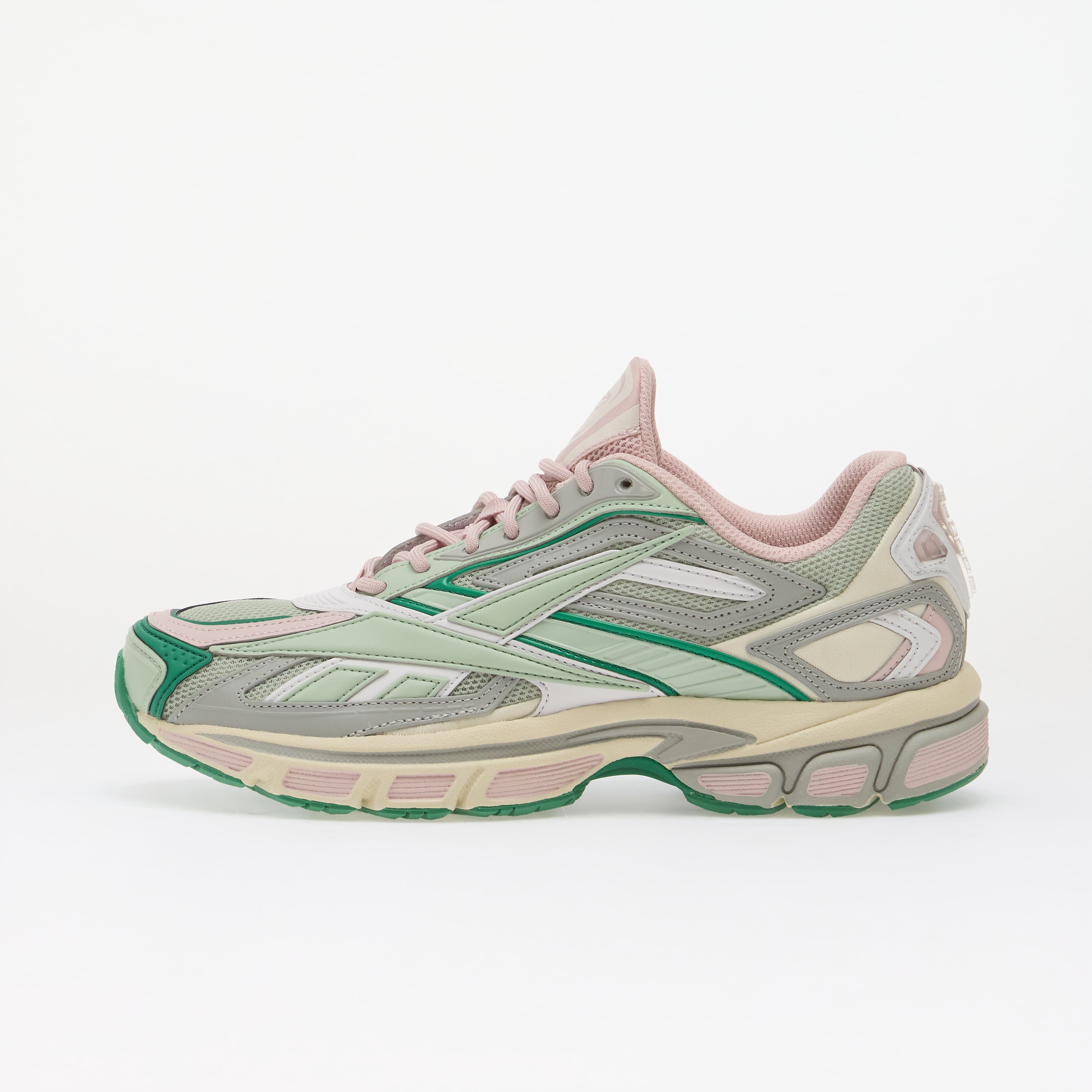 Reebok Сникърси Premier Road Ultra SV Light Sage/ Elemental Pink/ Vintage Chalk