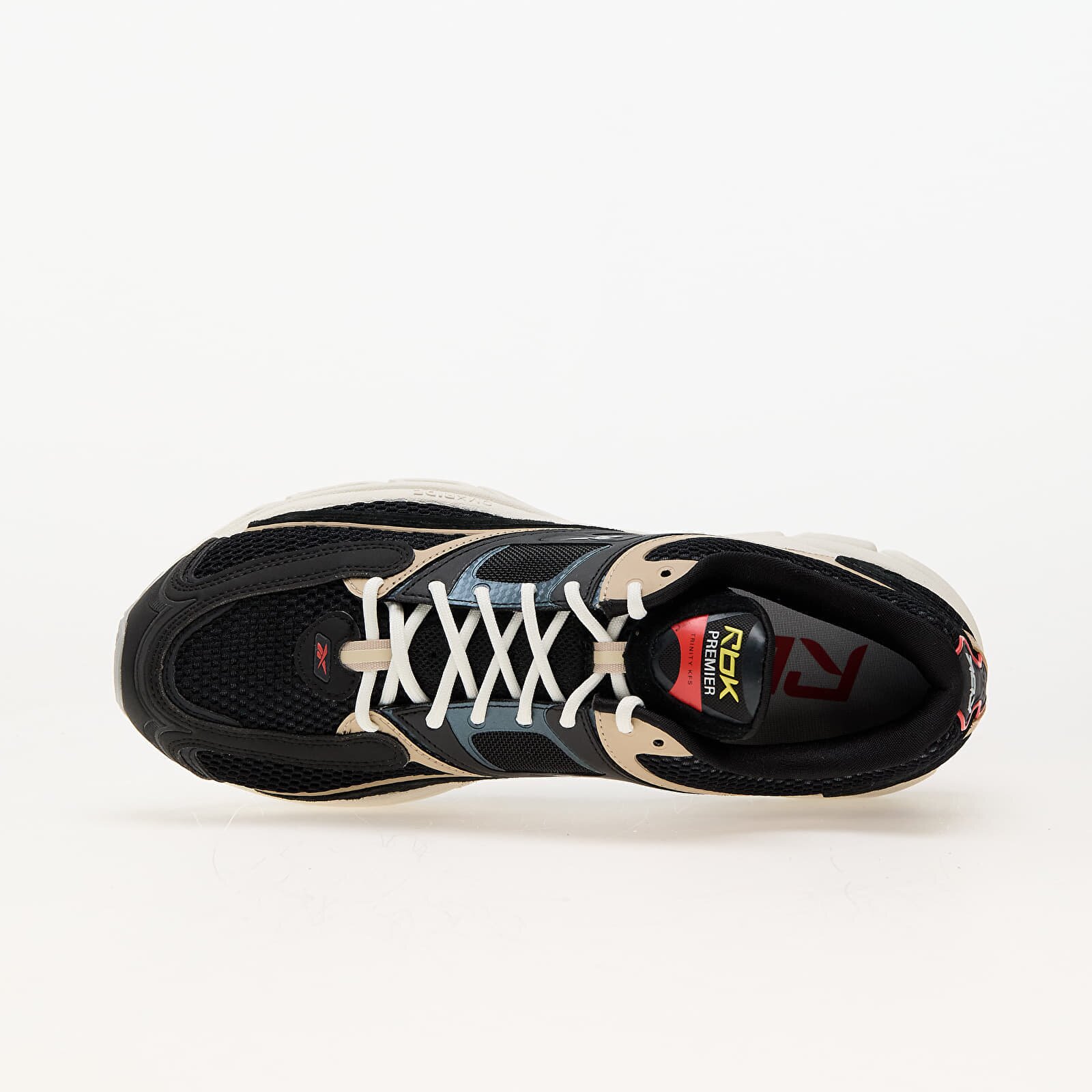 Reebok Сникърси Premier Trinity Kfs Core Black/ Chalk/ Dynred