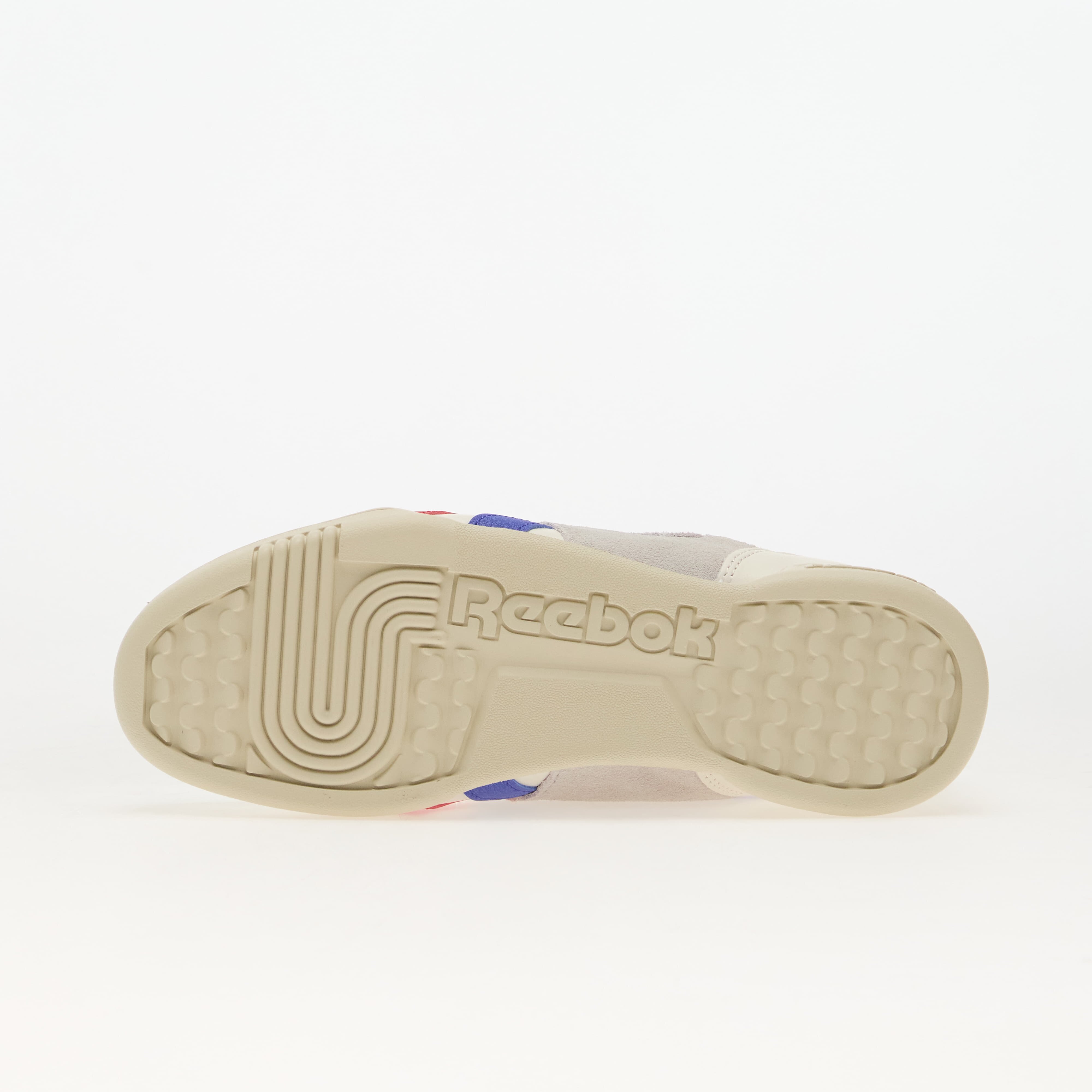 Reebok Сникърси Workout Plus Chalk/ Breakout Blue/ Vector Red