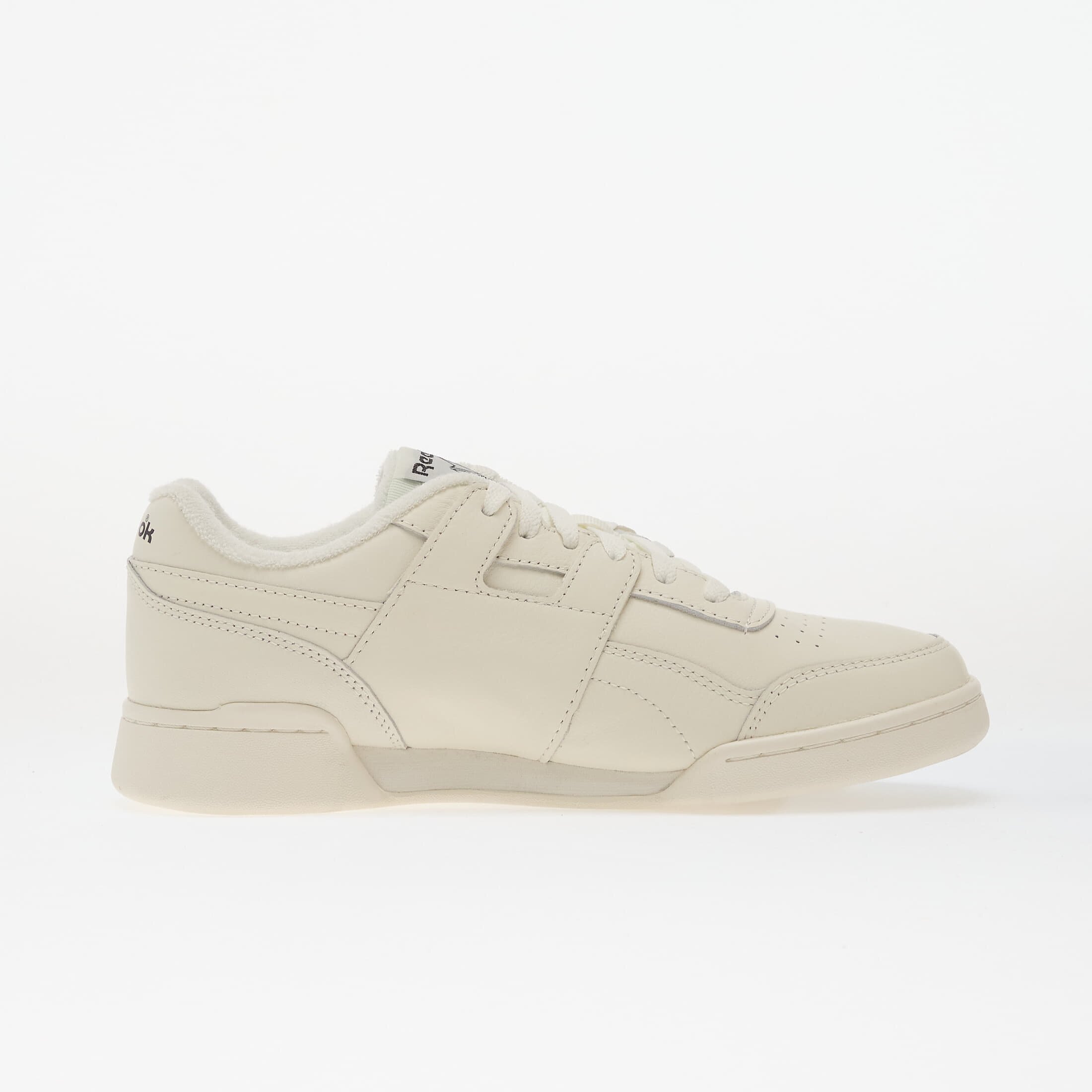 Reebok Сникърси Workout Plus Chalk/ Chalk/ Black