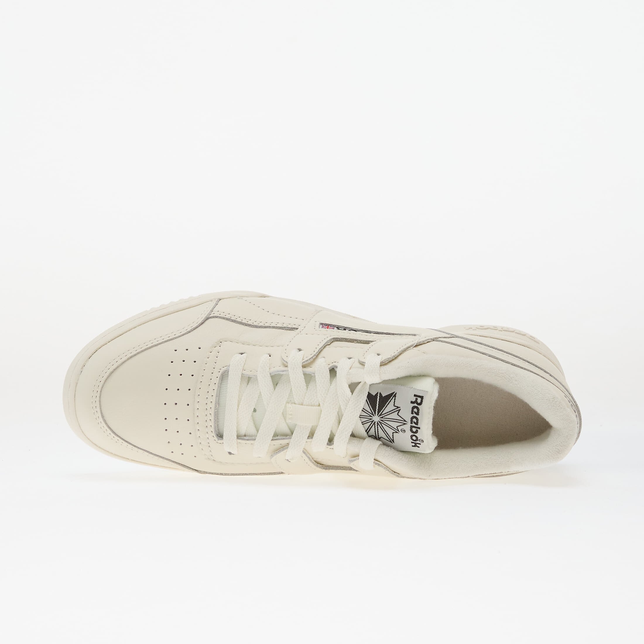 Reebok Сникърси Workout Plus Chalk/ Chalk/ Black