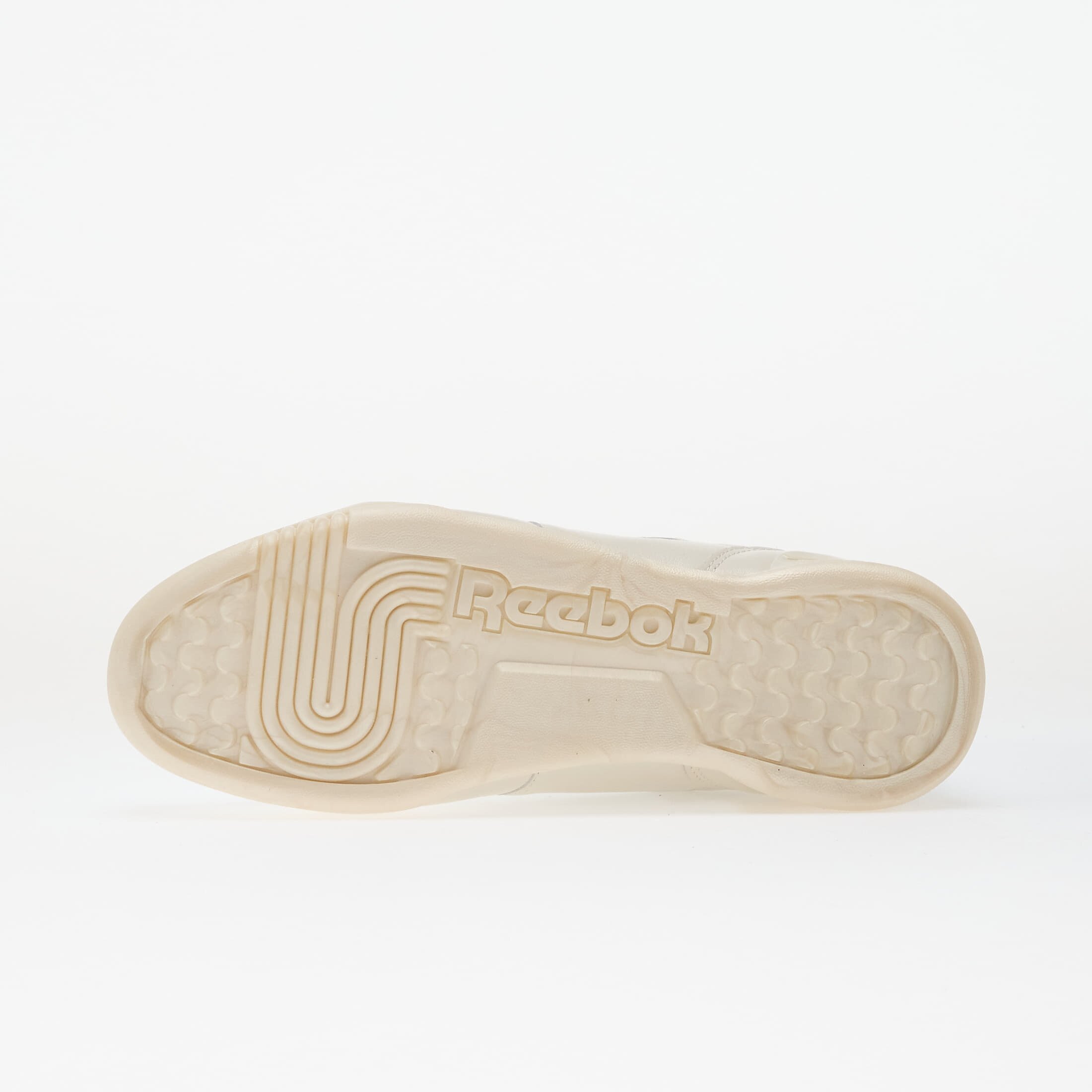 Reebok Сникърси Workout Plus Chalk/ Chalk/ Pure Pink