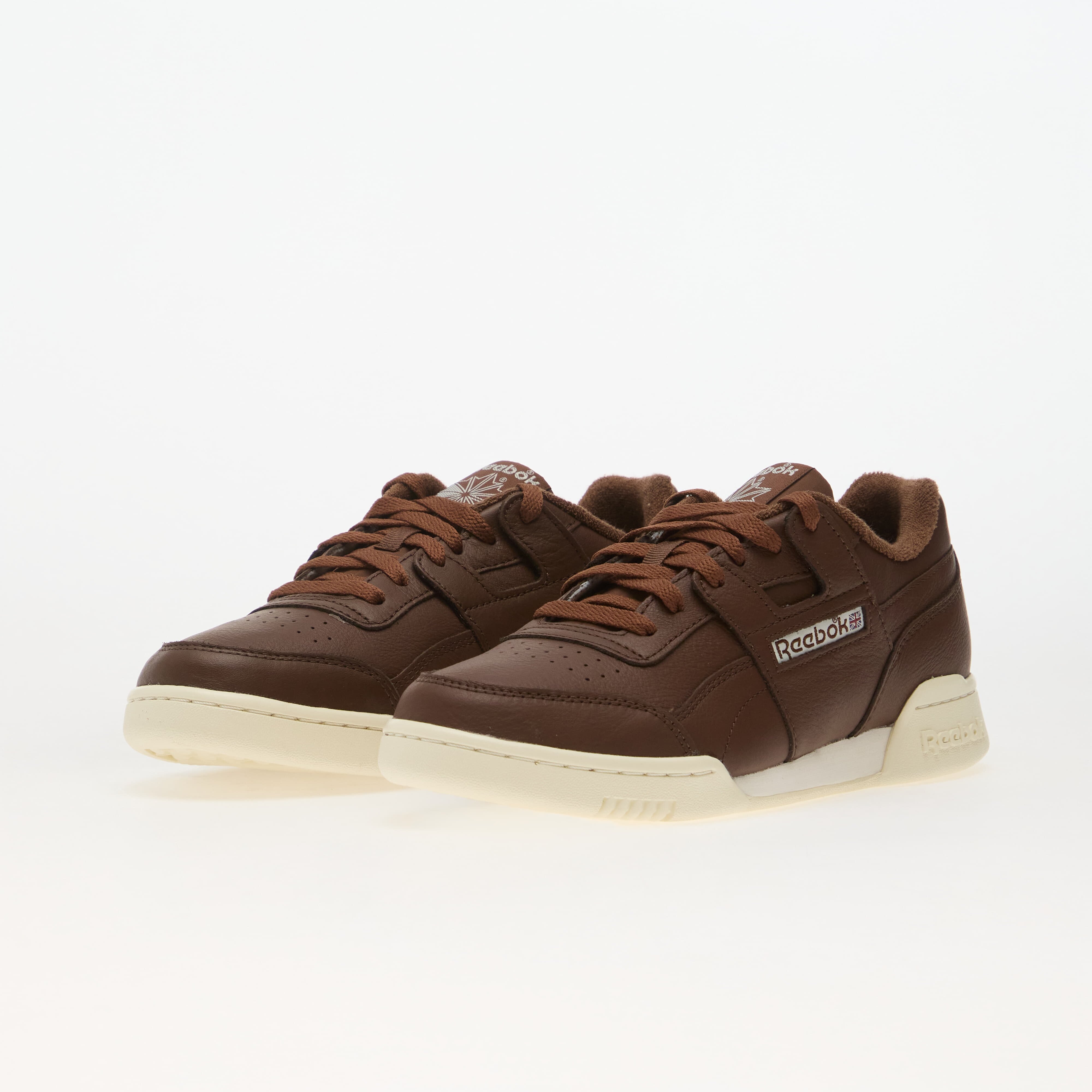 Reebok Сникърси Workout Plus Formal Brown/ Ftwr White/ Chalk
