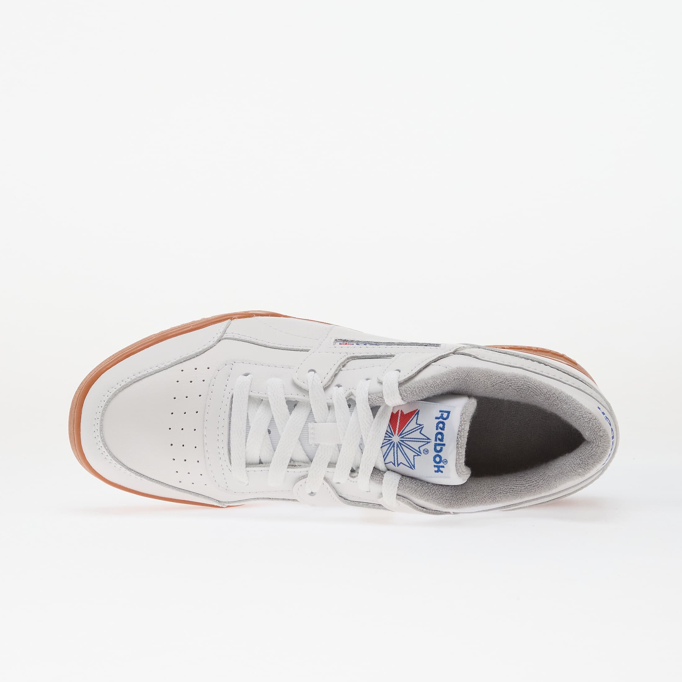 Reebok Сникърси Workout Plus Ftwr White/ Vector Blue/ Vector Red