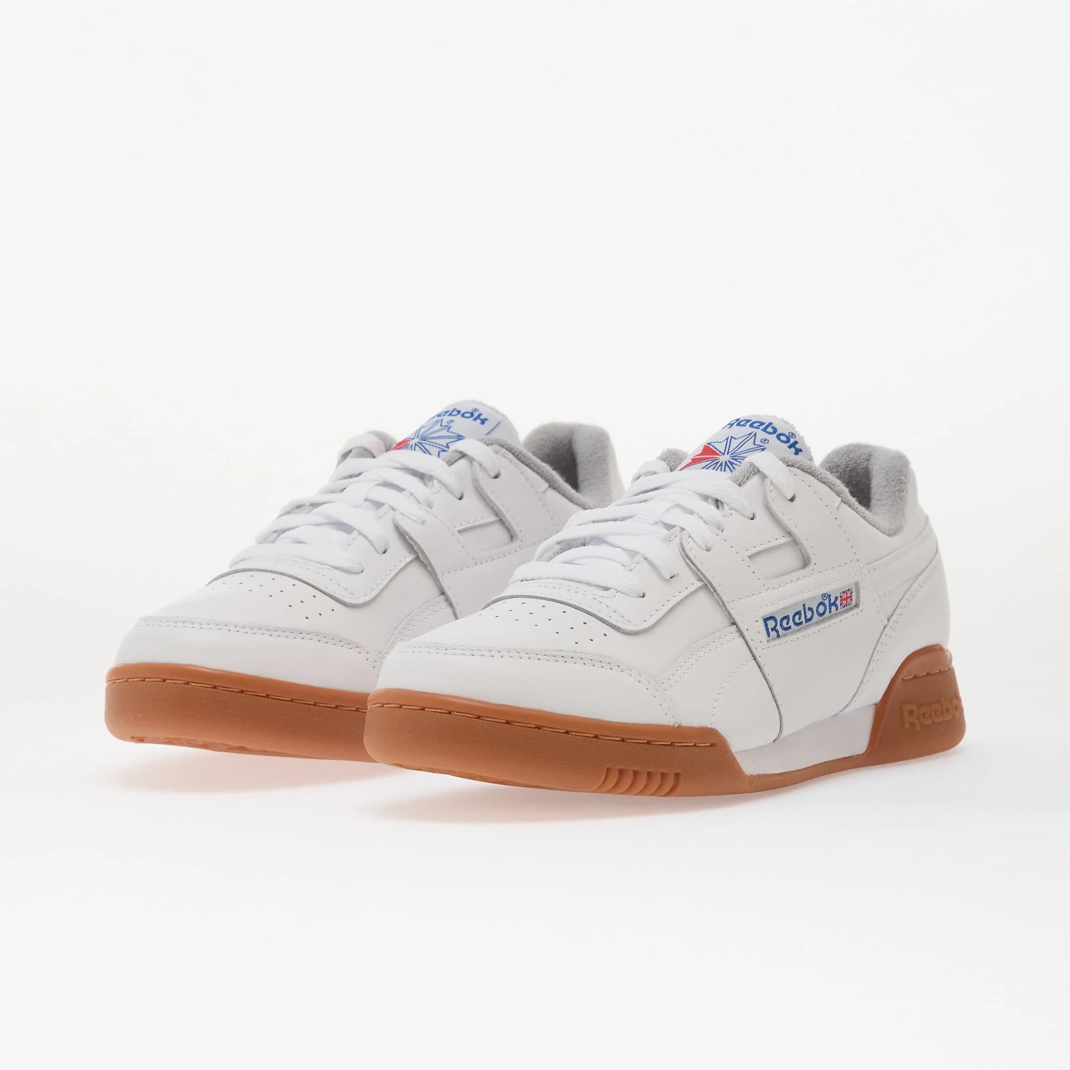 Reebok Сникърси Workout Plus Ftwr White/ Vector Blue/ Vector Red