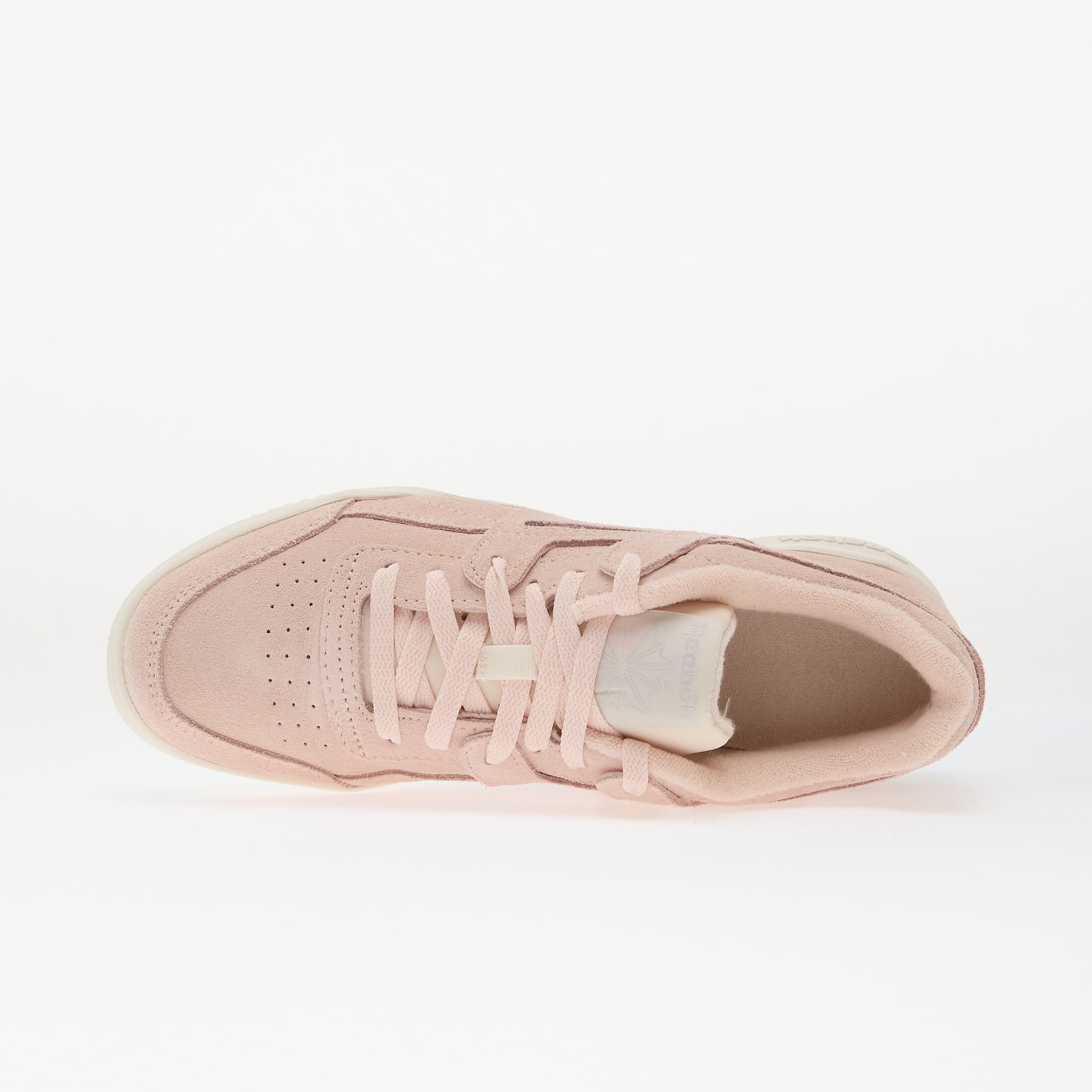 Reebok Сникърси Workout Plus Pure Pink/ Chalk/ Chalk