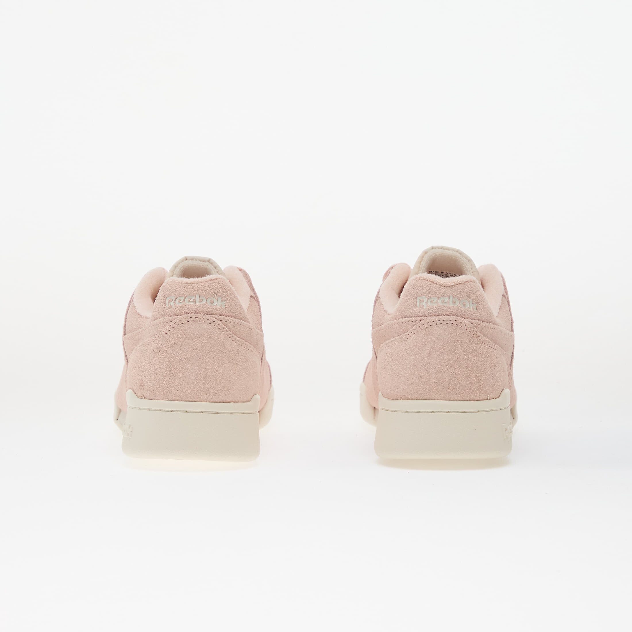 Reebok Сникърси Workout Plus Pure Pink/ Chalk/ Chalk