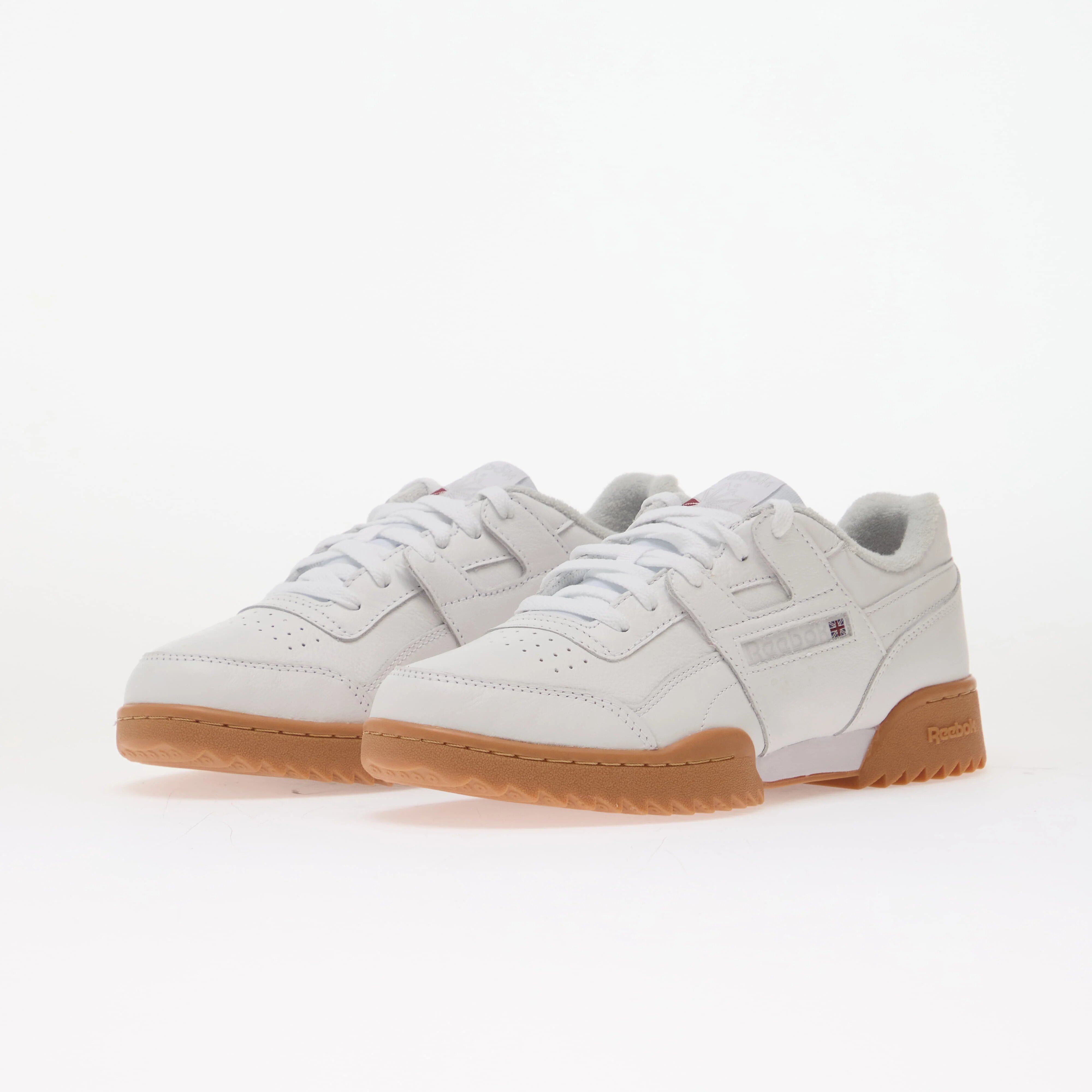 Reebok Сникърси Workout Plus Ripple White/ White/ Gum