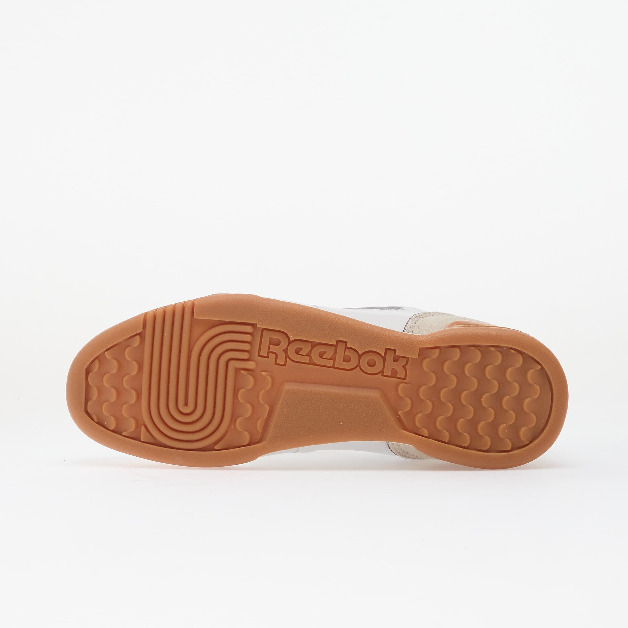 Reebok Сникърси Workout Plus White/ Classic Burgundy/ Chalk
