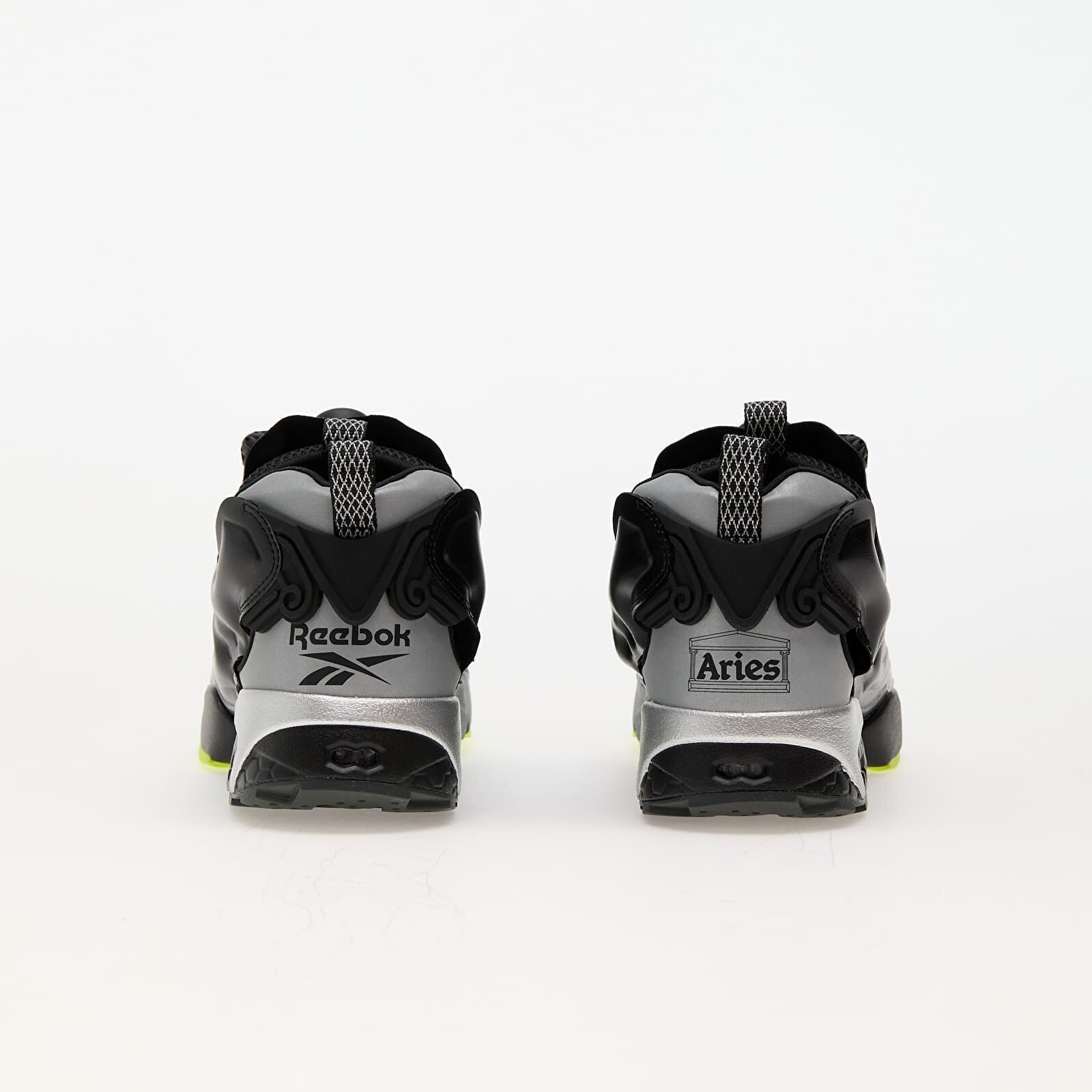 Reebok Сникърси x Aries Instapump Fury 94 LTD Black/ Grey/ Lime