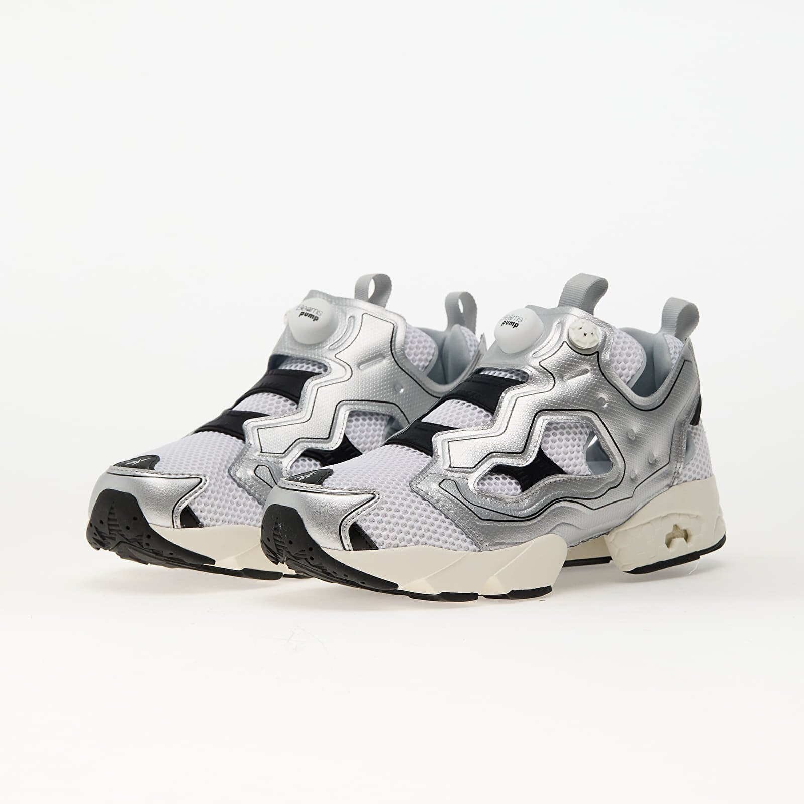 Reebok Сникърси x Beams Instapump Fury 94 LTD Ftwr White/ Pure Grey/ Core Black