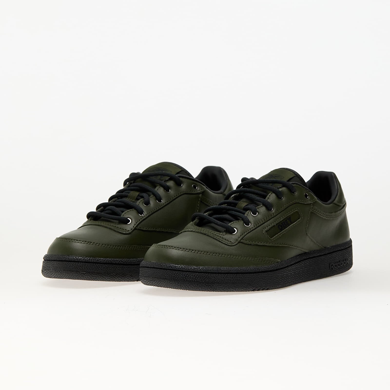 Reebok Сникърси x OBEY Club C 85 LTD Green/ Black/ Red