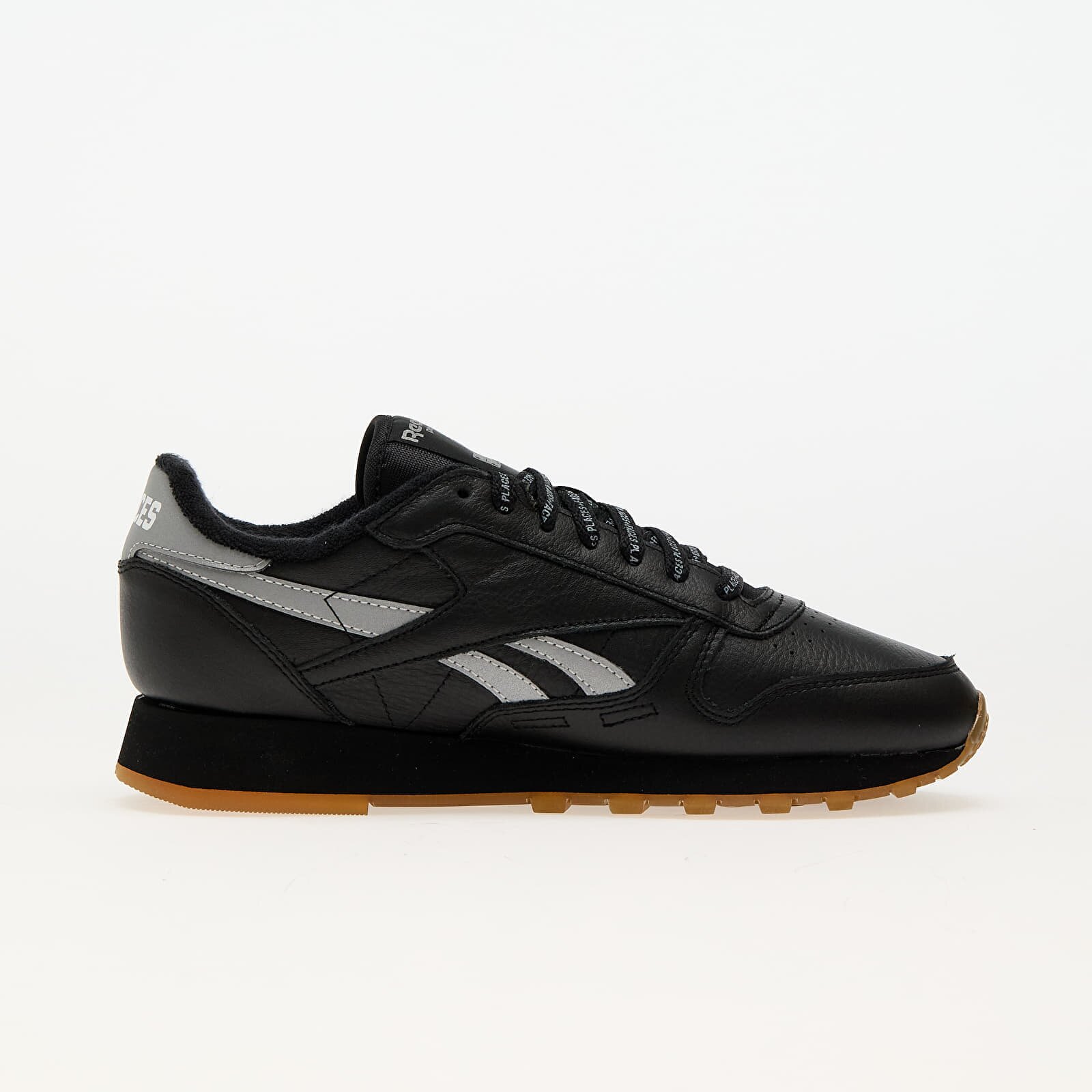 Reebok Сникърси x Places + Faces Classic Leather Catalyst LTD Black/ Silver/ White