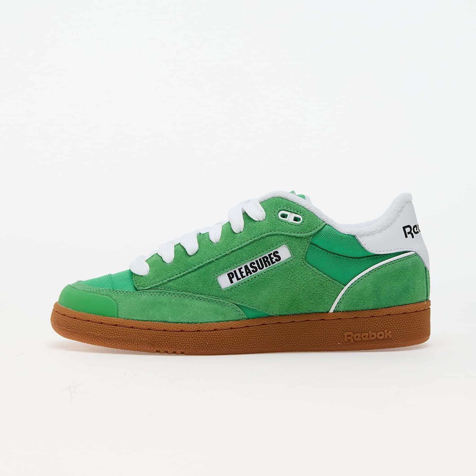 Reebok Сникърси x Pleasures Club C Bulc LTD Spring Green/ White/ Gum