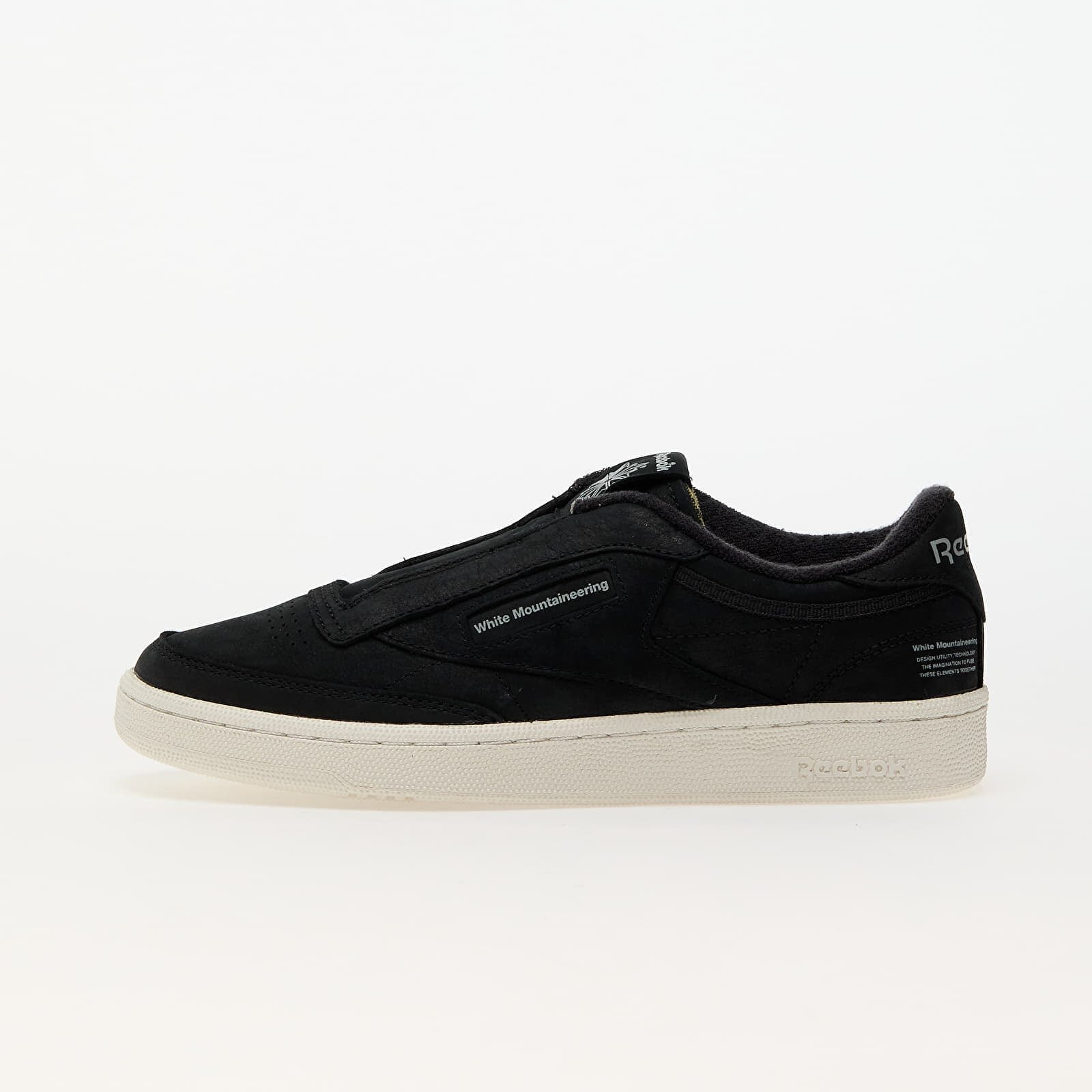Reebok Сникърси x White Mountaineering Club C 85 Wm LTD Black/ Chalk/ Grey