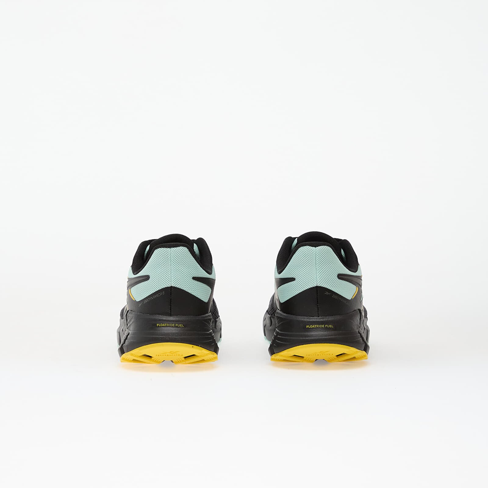 Reebok Сникърси Zig Dynamica 6 Core Black/ Glitch Aqua/ Golden Haze