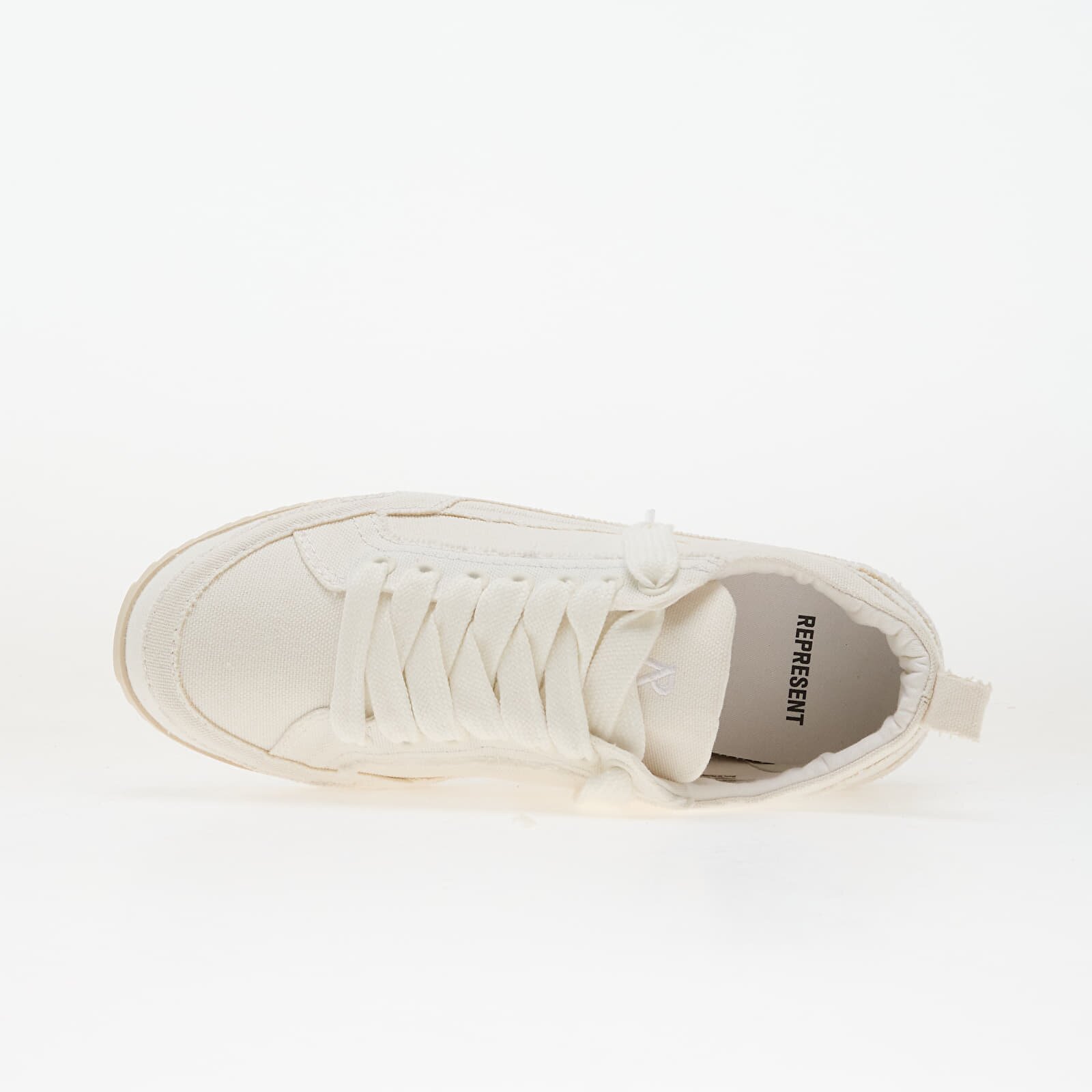 REPRESENT Сникърси Alpha Wrap - Canvas Vintage White