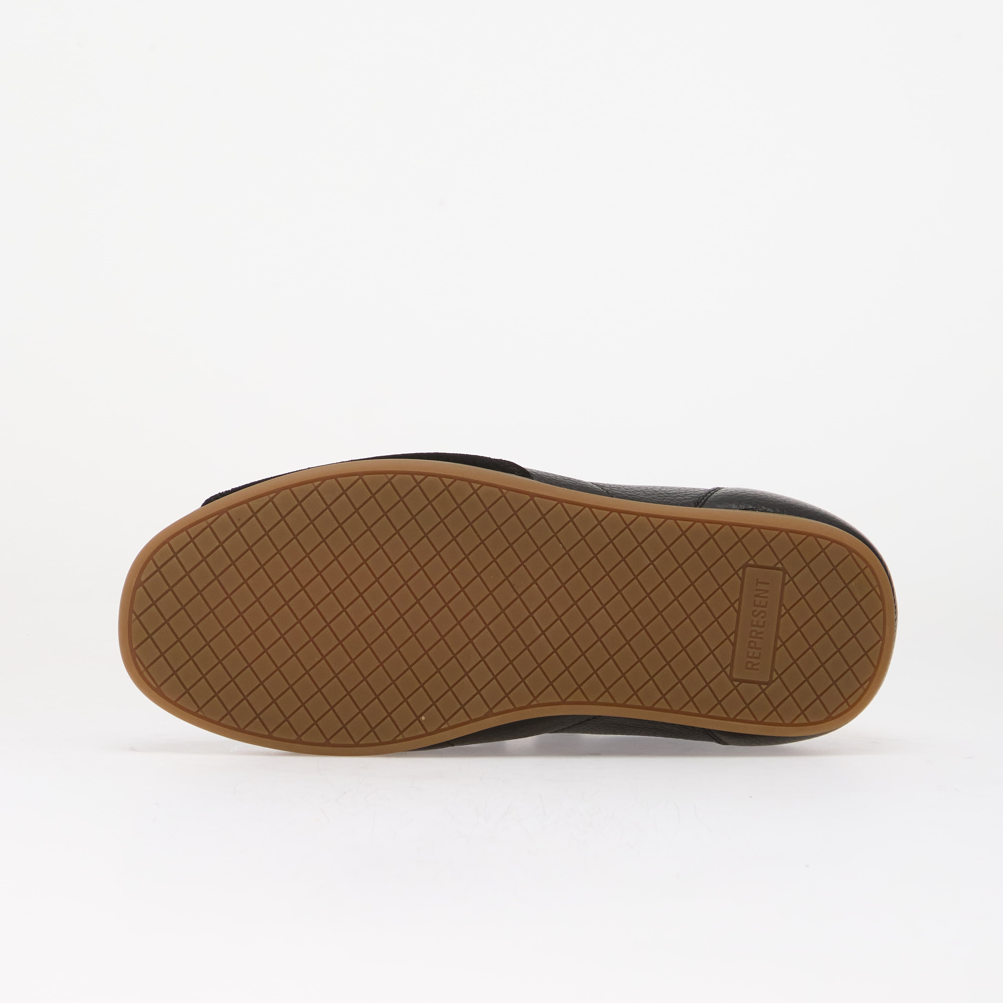 REPRESENT Сникърси Low-Pro Leather Jet Black