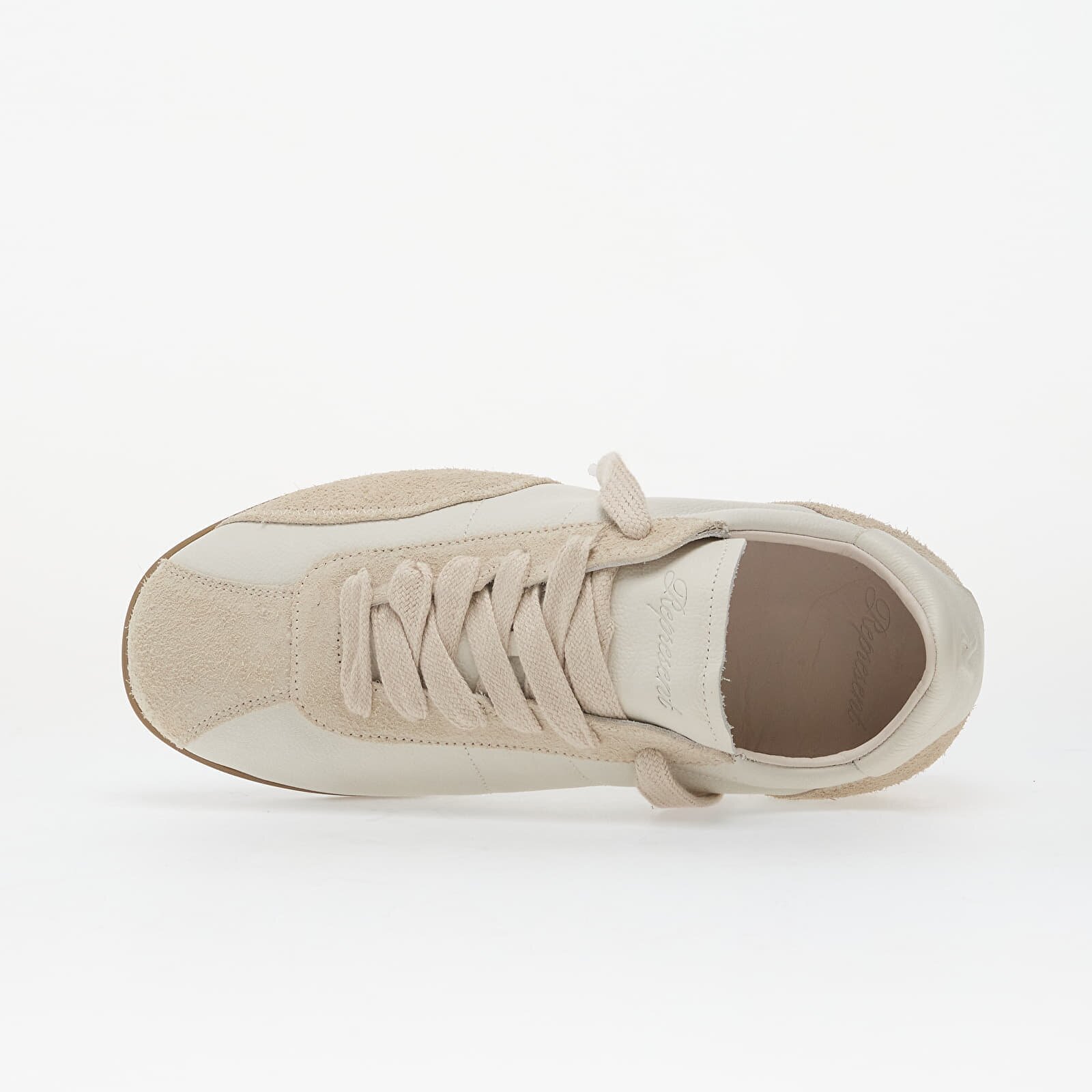 REPRESENT Сникърси Low-Pro Leather Suede Flat White/ Grey