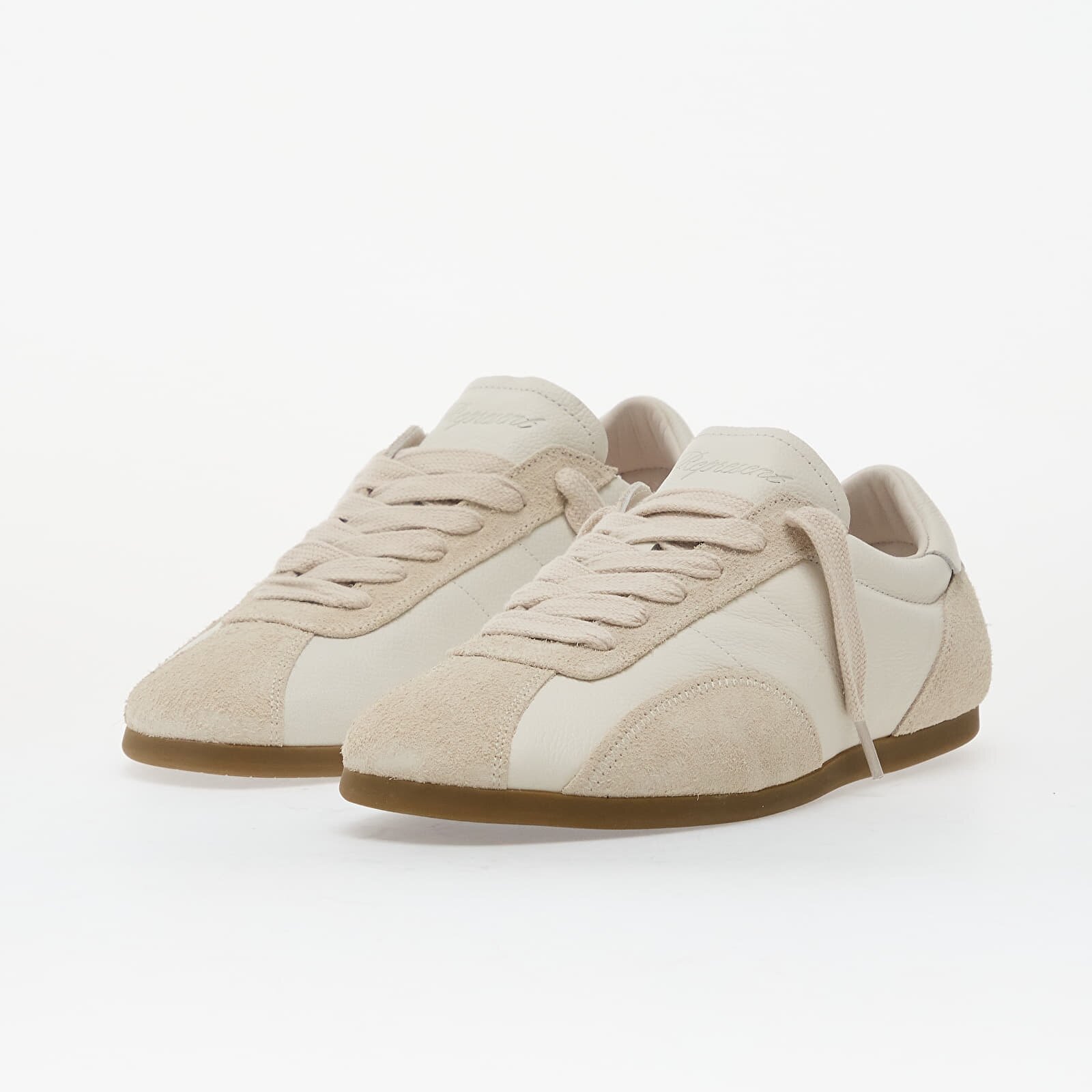REPRESENT Сникърси Low-Pro Leather Suede Flat White/ Grey