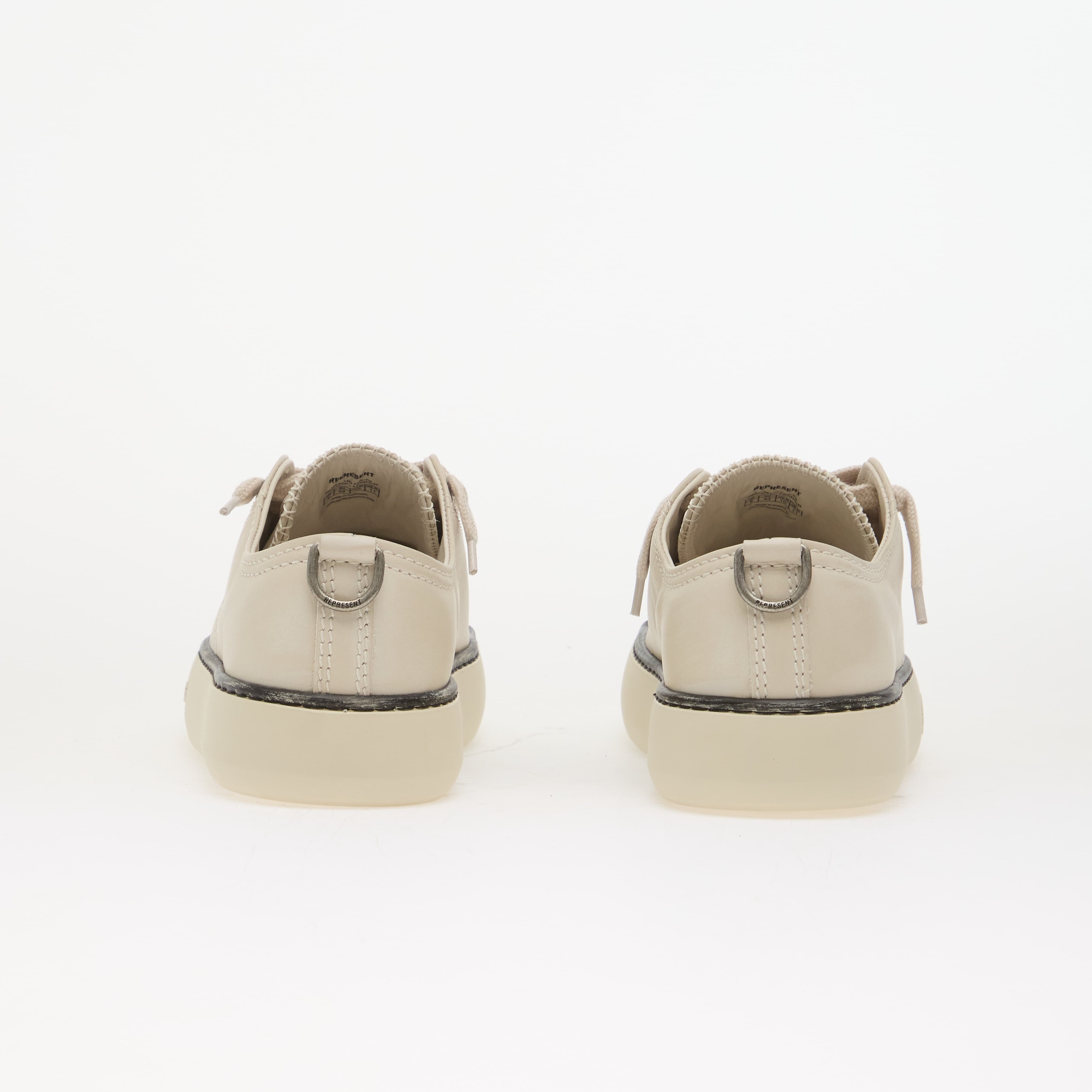 REPRESENT Сникърси Rep-Cap - Leather Flat White