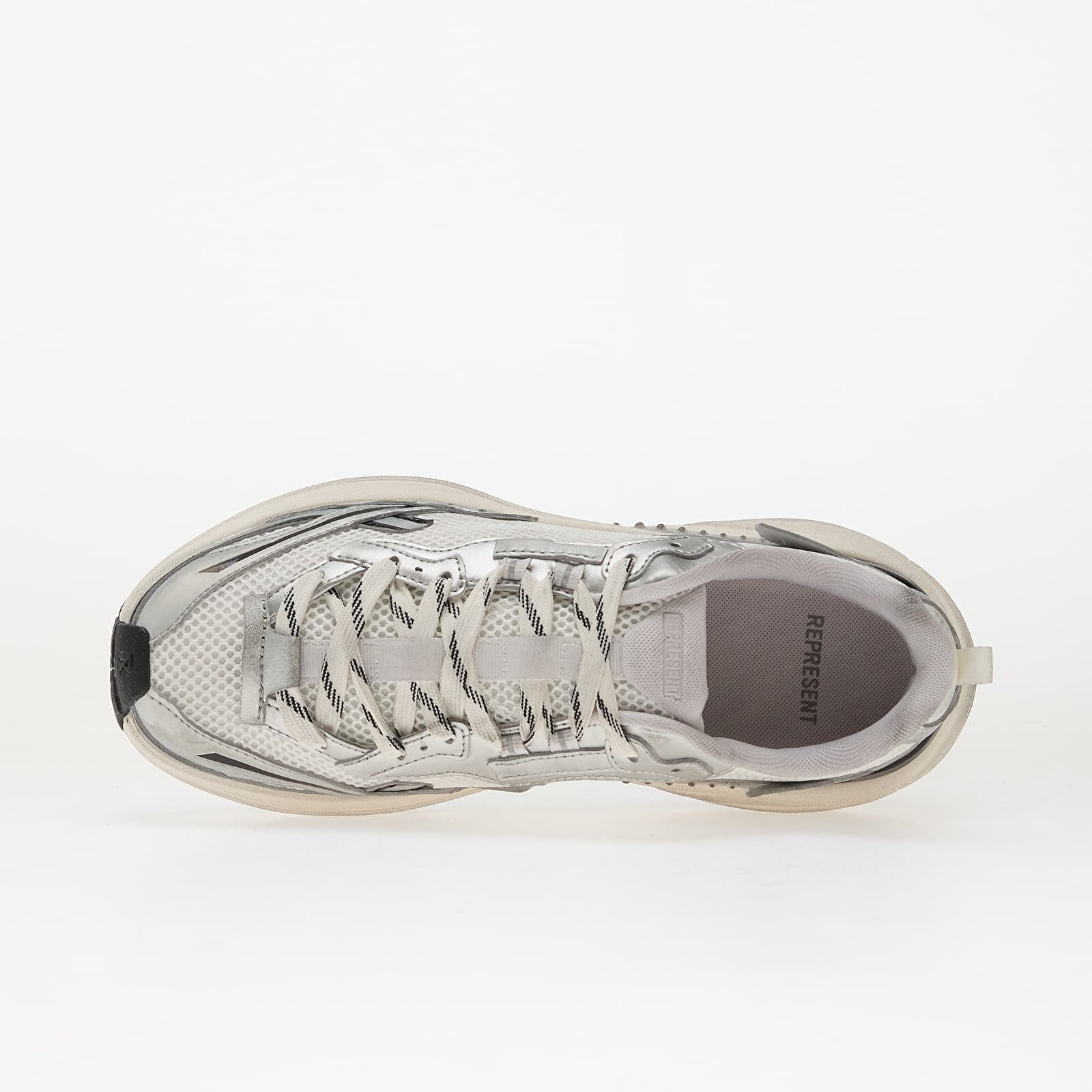 REPRESENT Сникърси Storm-Torn Flat White/ Silver