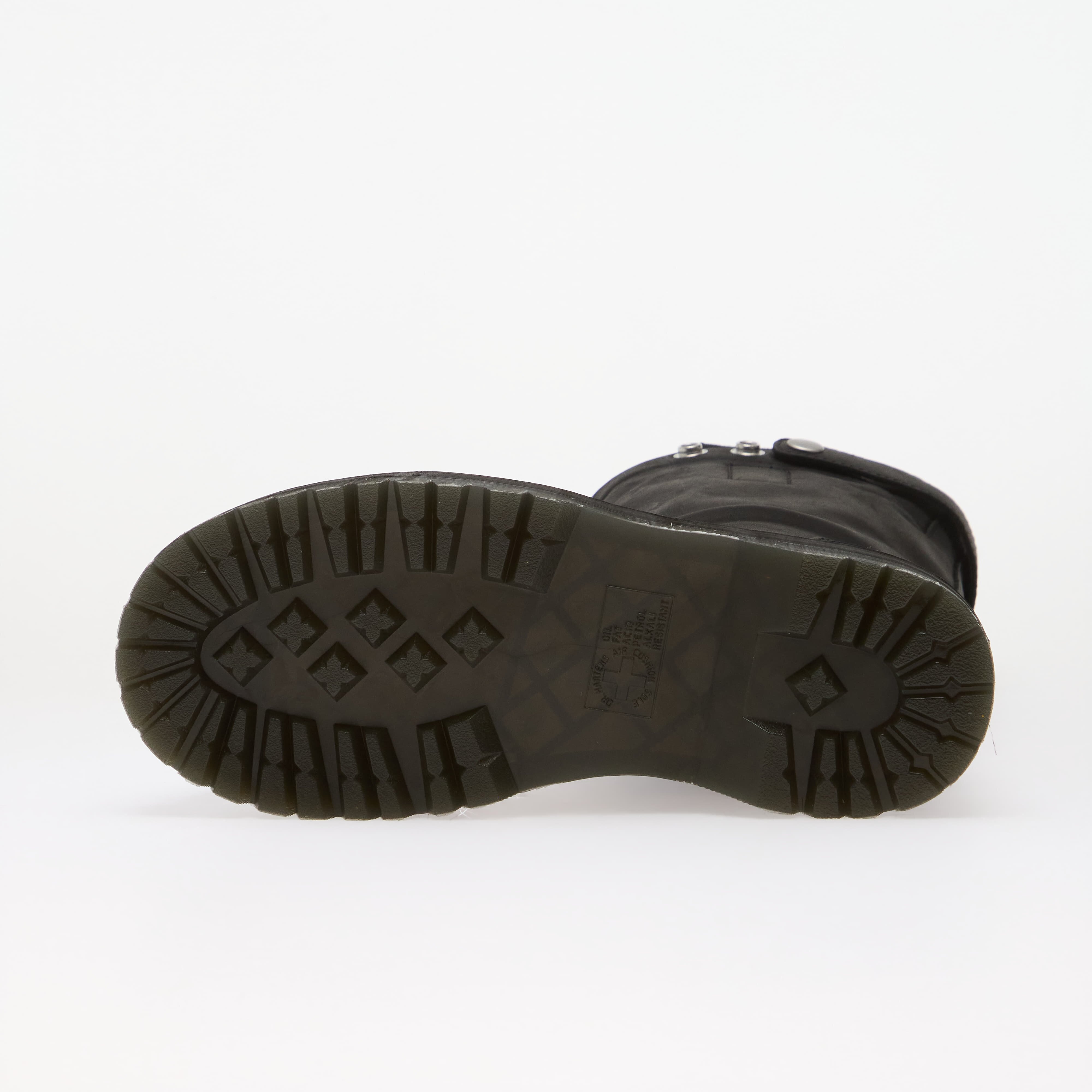 Rick Owens DRKSHDW Обувки x Dr. Martens Quad Sole Pull On Boot Black